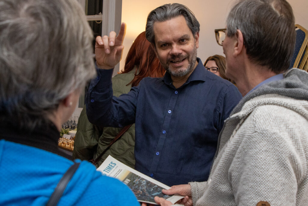 The launch of the St Albans Times.