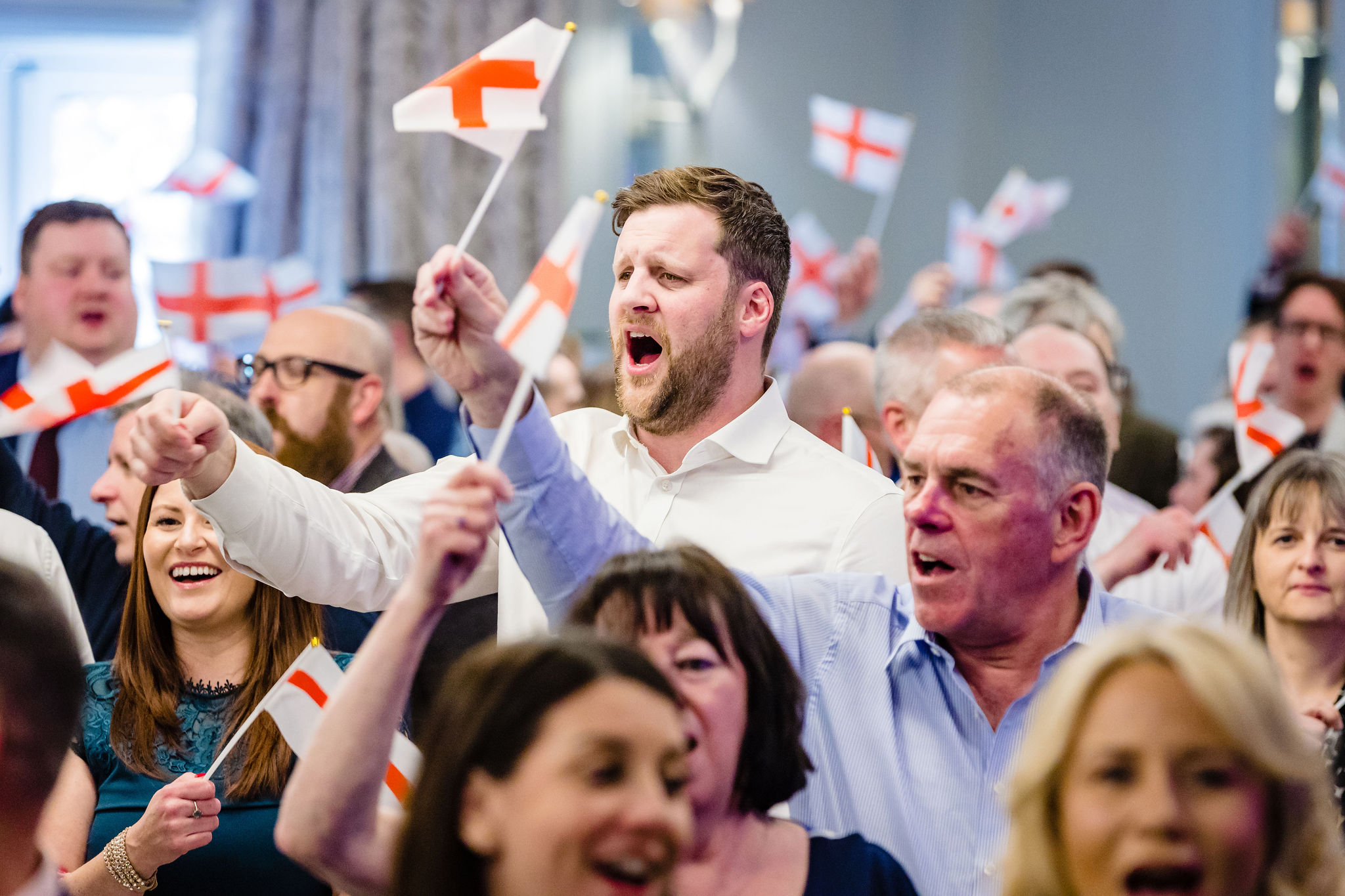 St Albans District Chamber of Commerce St George's Day Lunch 2023. Picture: DANNY LOO