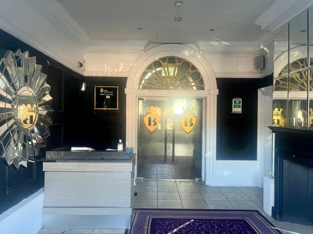 Inside iconic Club Batchwood as it looks now.