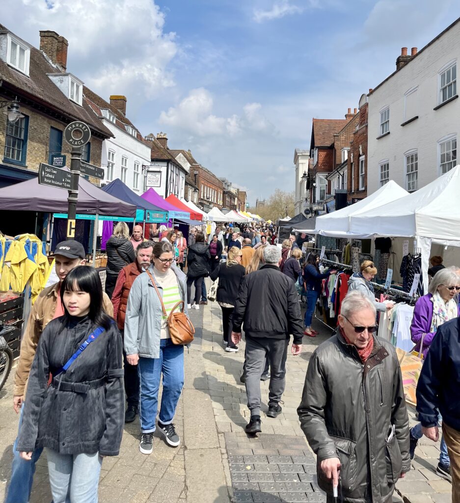St Albans Charter Market.