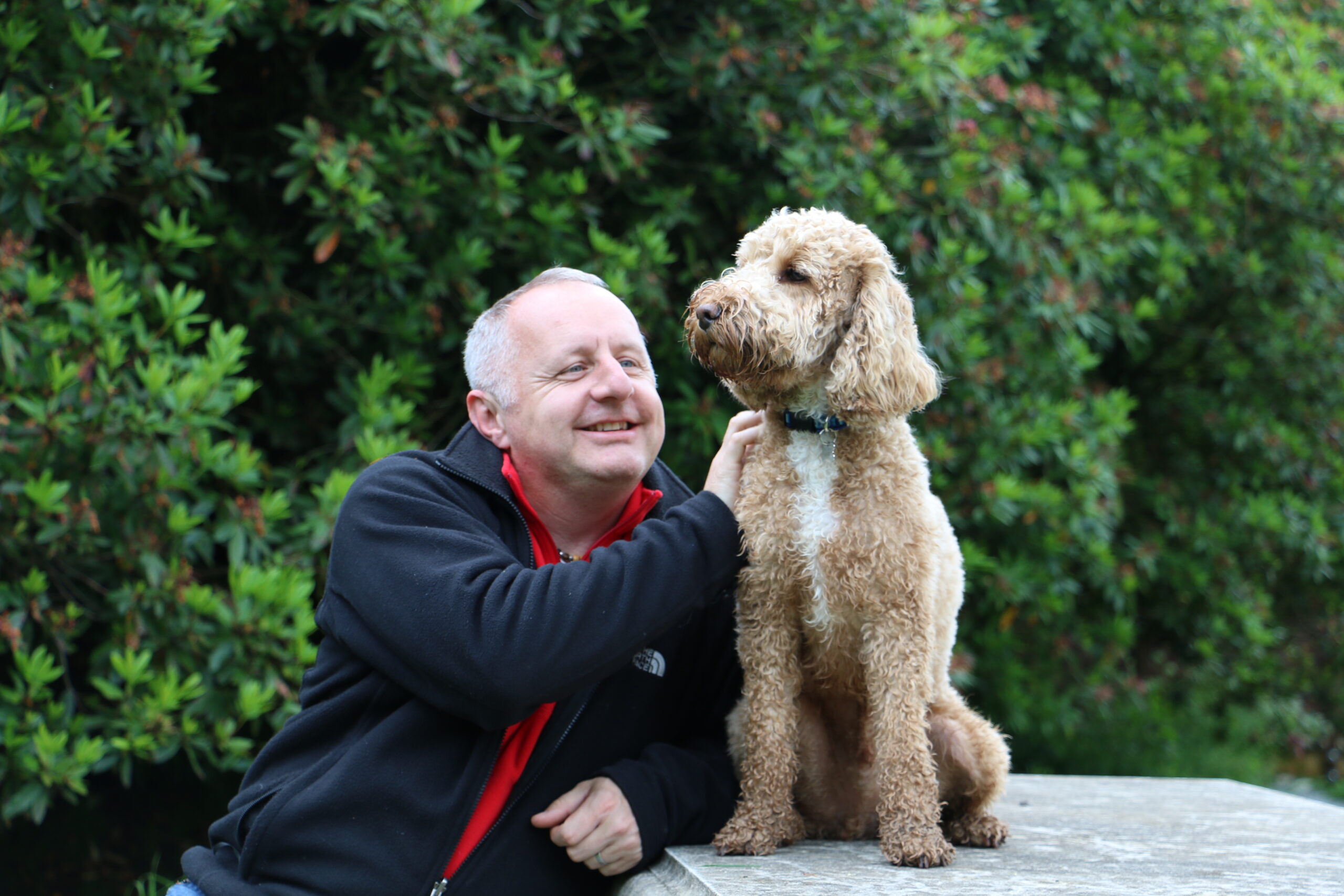 Youth Talk's David Barker and Oliver.