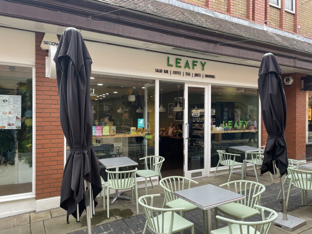 Leafy in Christopher Place.