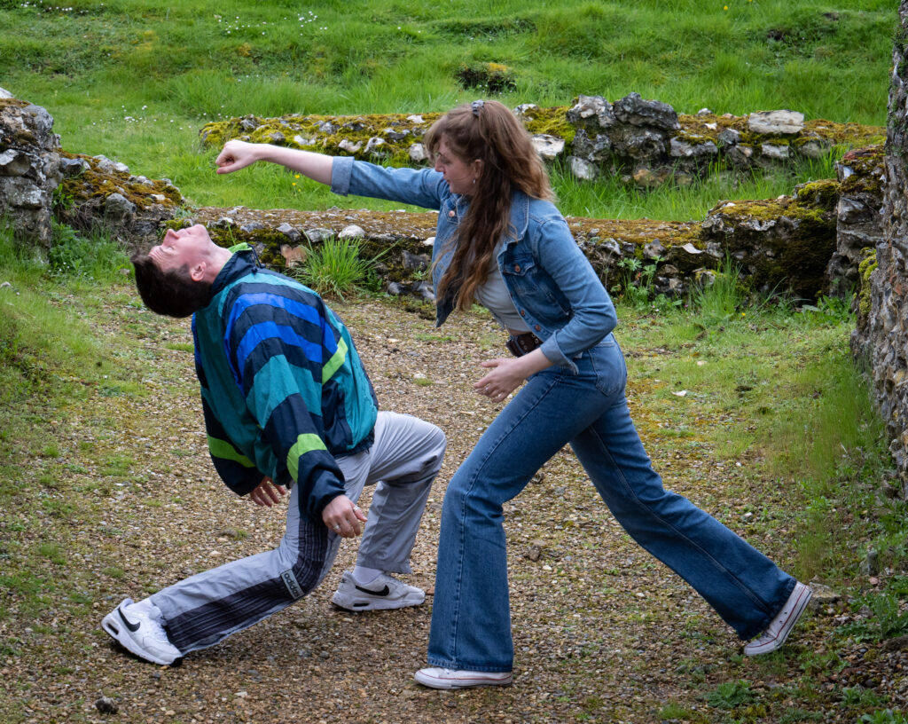 Rehearsals for Romeo and Juliet. Photo: Elliott Franks