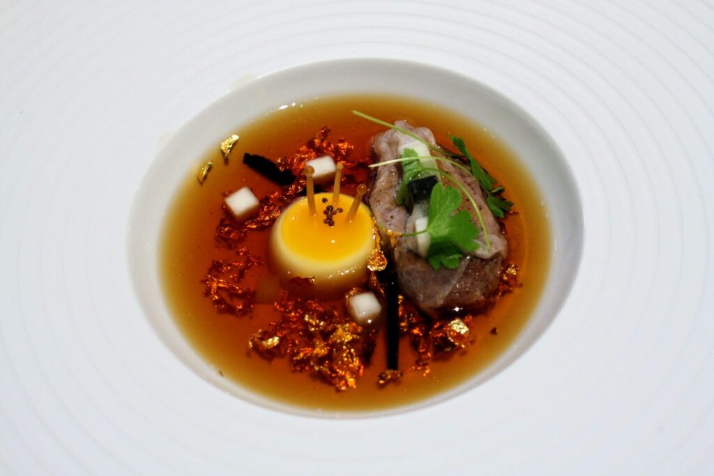 Mock turtle soup