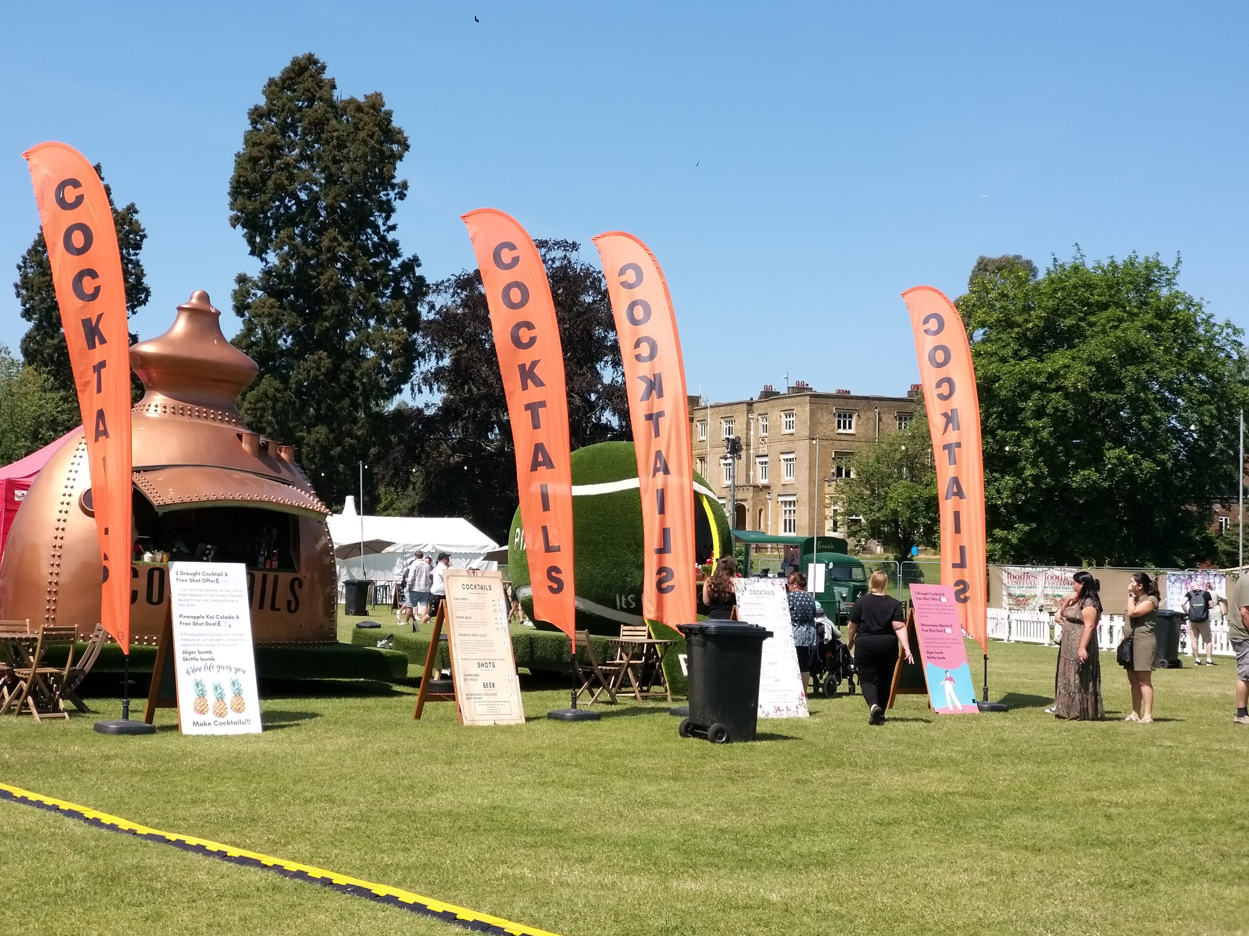 St Albans Foodies Festival.