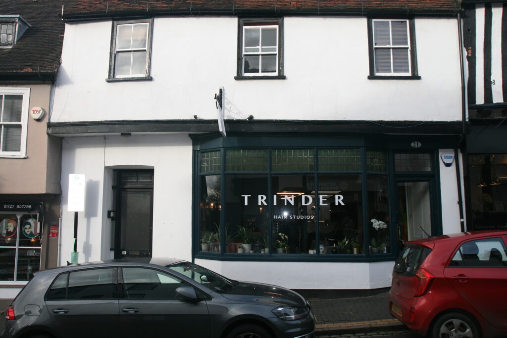 The site of Frederick Sander's first shop.