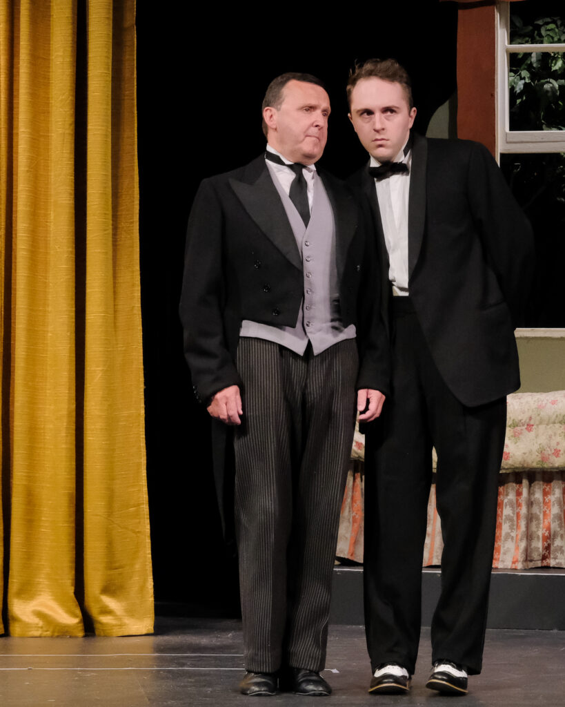 Jeeves and Wooster in Perfect Nonsense at the Abbey Theatre, produced by Company of Ten.