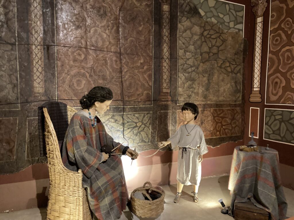 Regina in Verulamium Museum; courtesy of St Albans Museums.