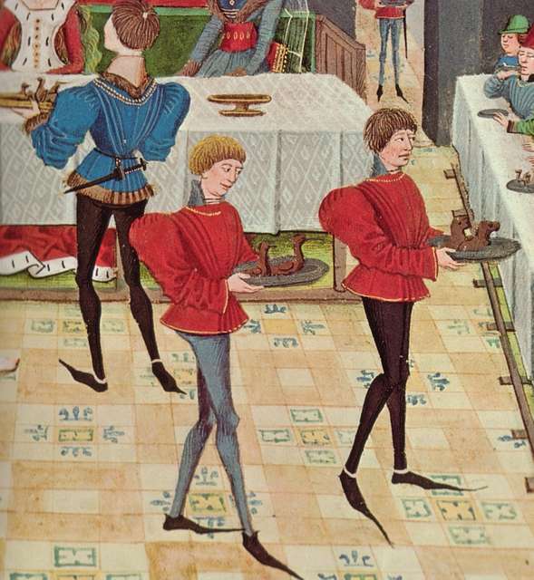 Medieval attire.