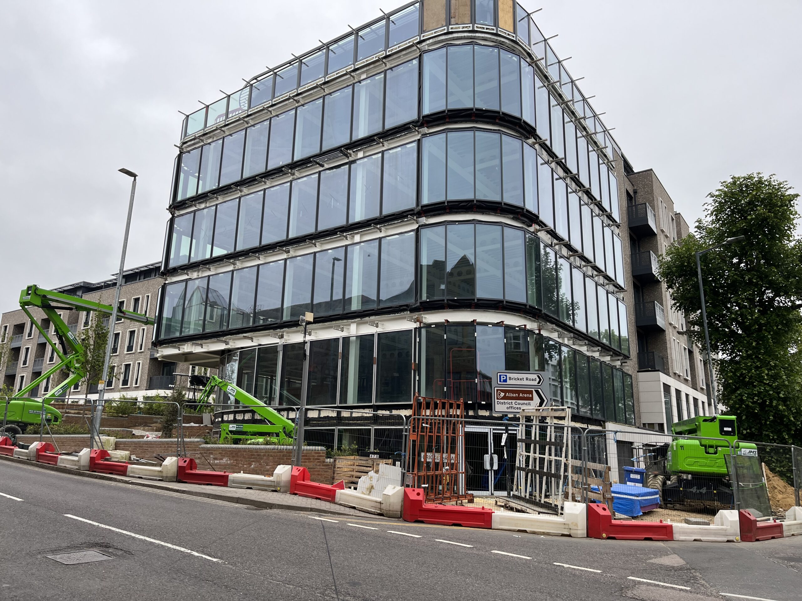 Jubilee Square should be completed by the end of July.