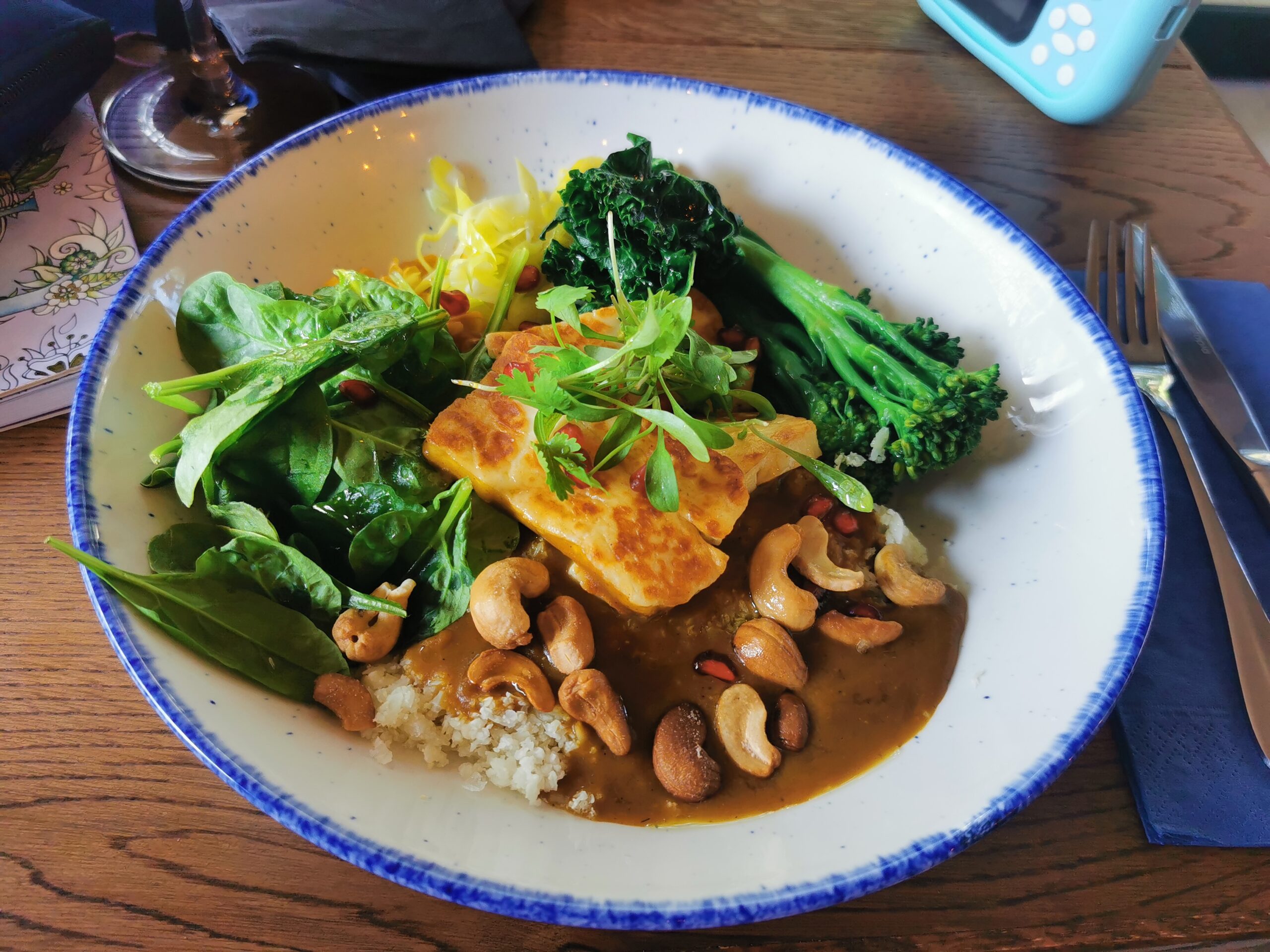Java curry wellness bowl.