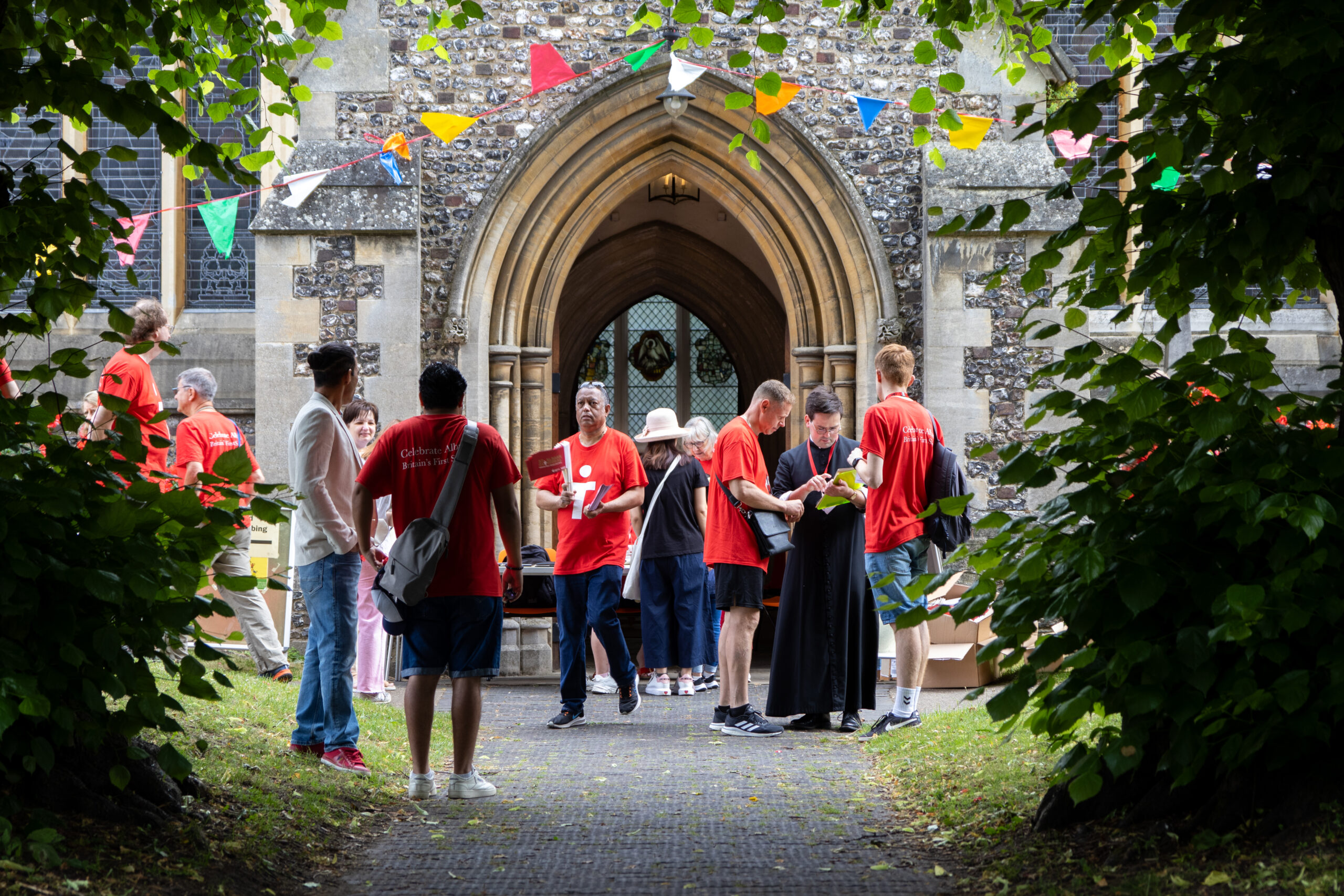 The Alban Pilgrimage 2023 by Toby Shepheard.
