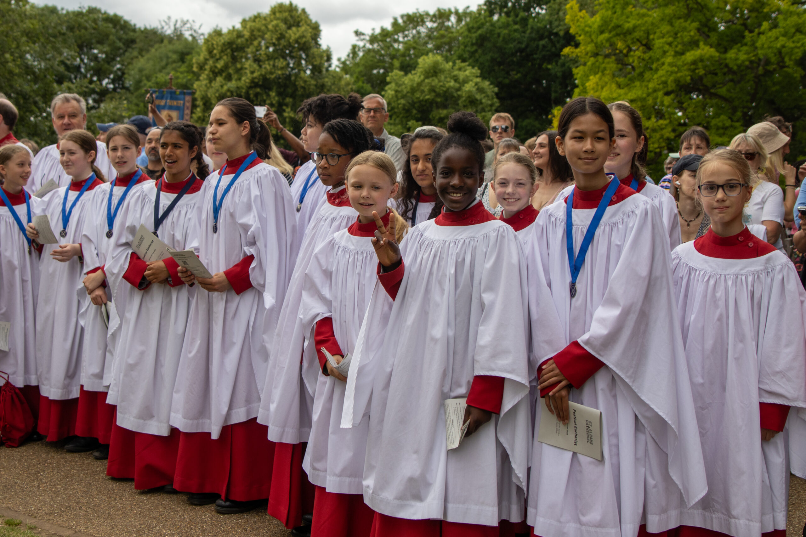 The Alban Pilgrimage 2023 by Toby Shepheard.