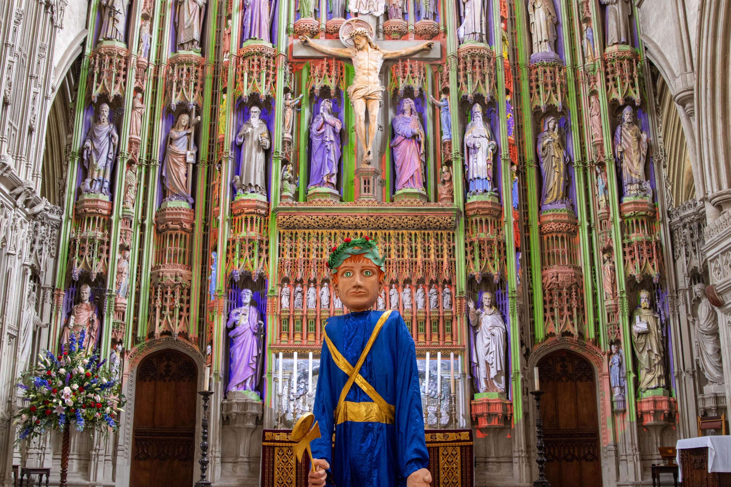 The Alban Pilgrimage 2023 by Toby Shepheard.