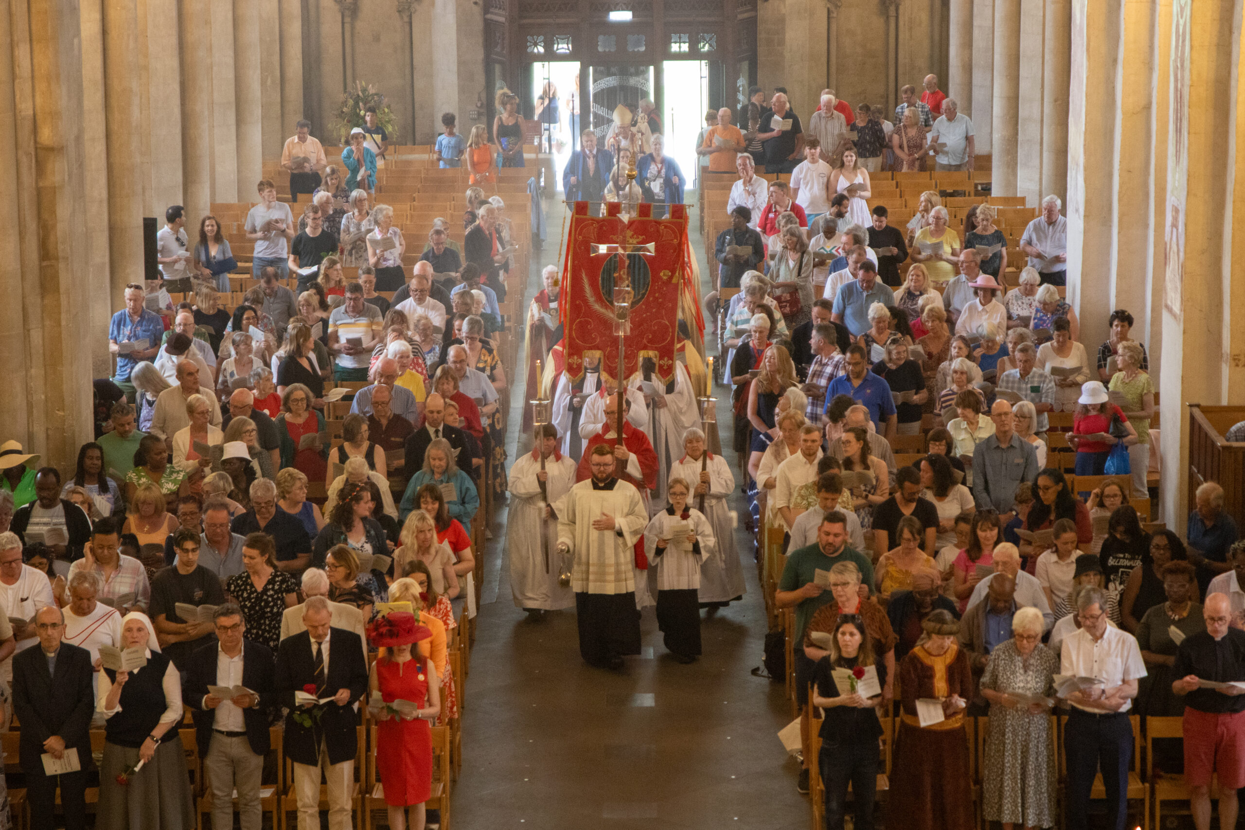The Alban Pilgrimage 2023 by Toby Shepheard.