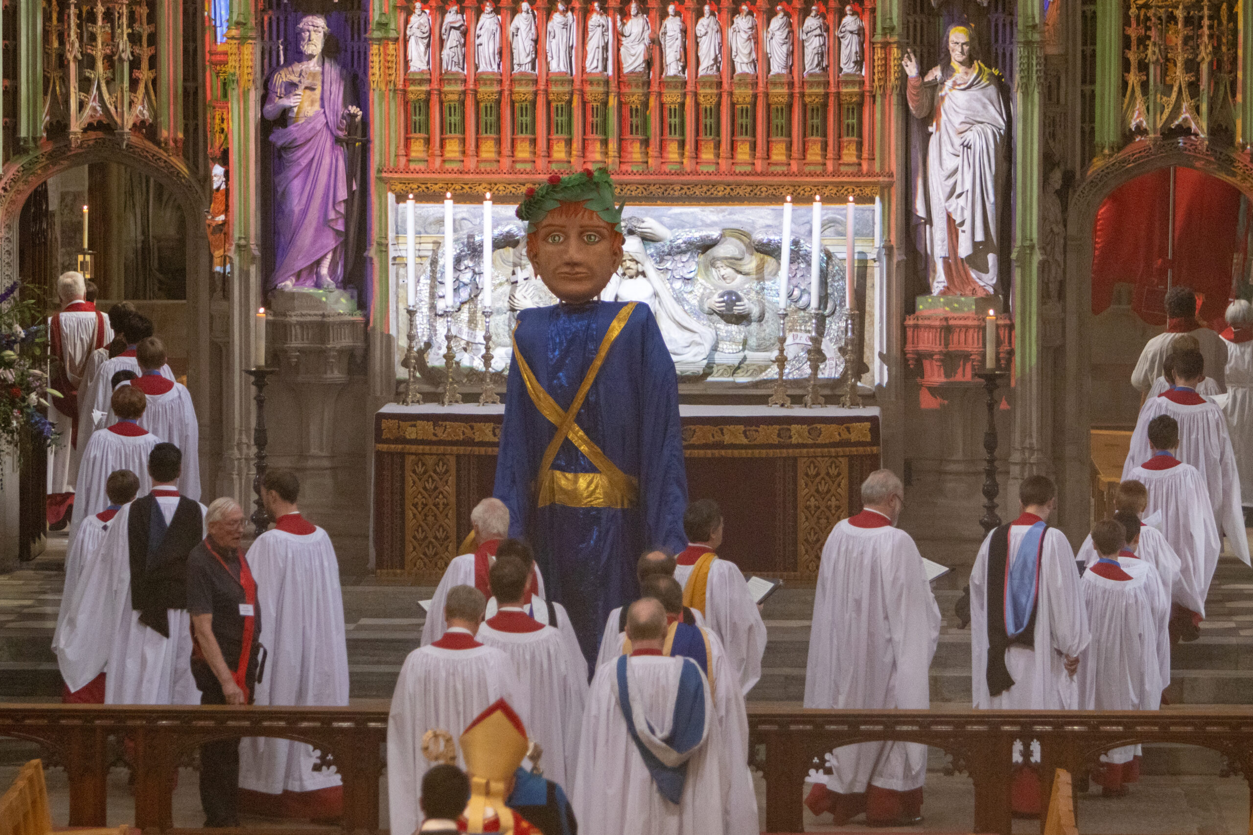 The Alban Pilgrimage 2023 by Toby Shepheard.