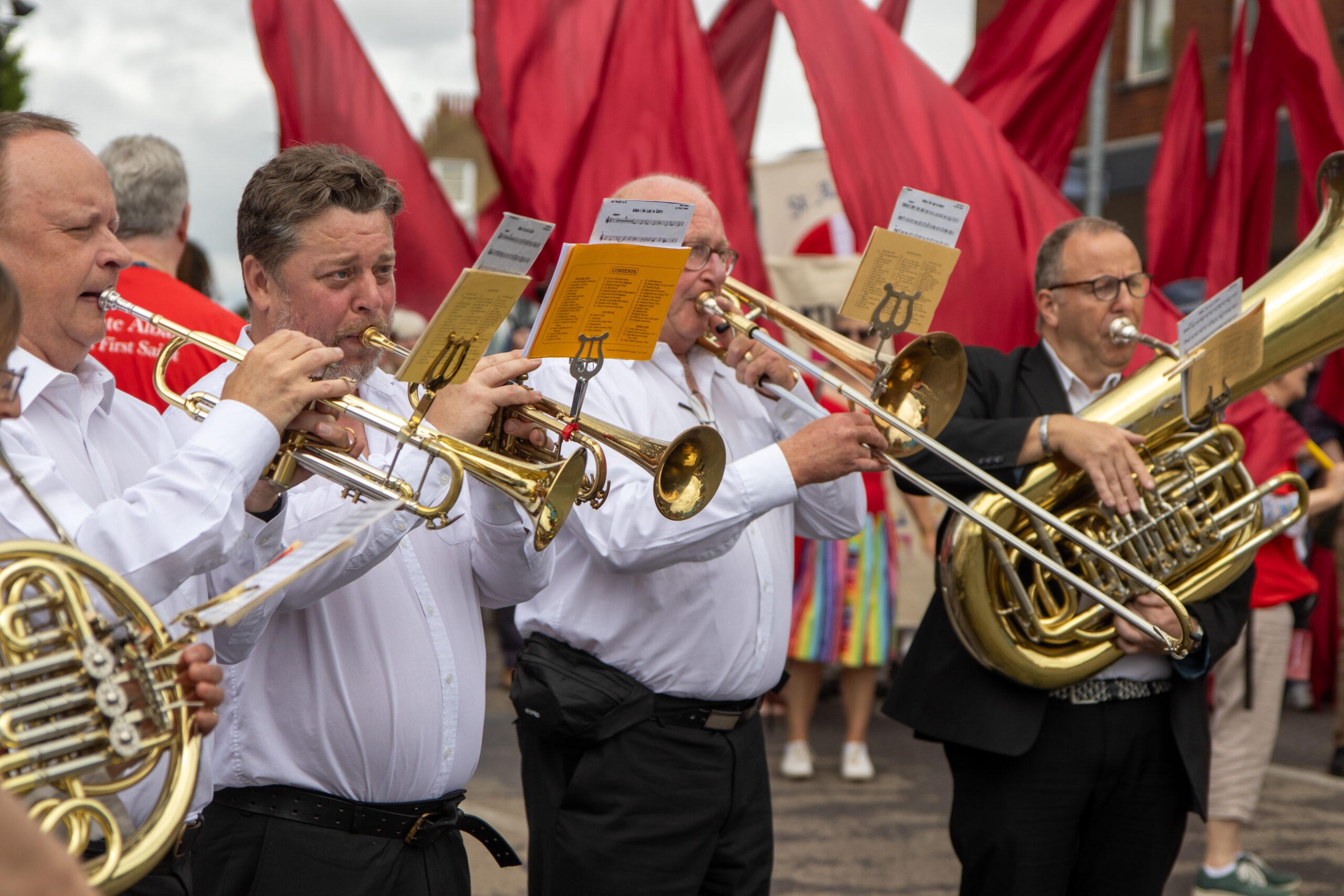 The Alban Pilgrimage 2023 by Toby Shepheard.