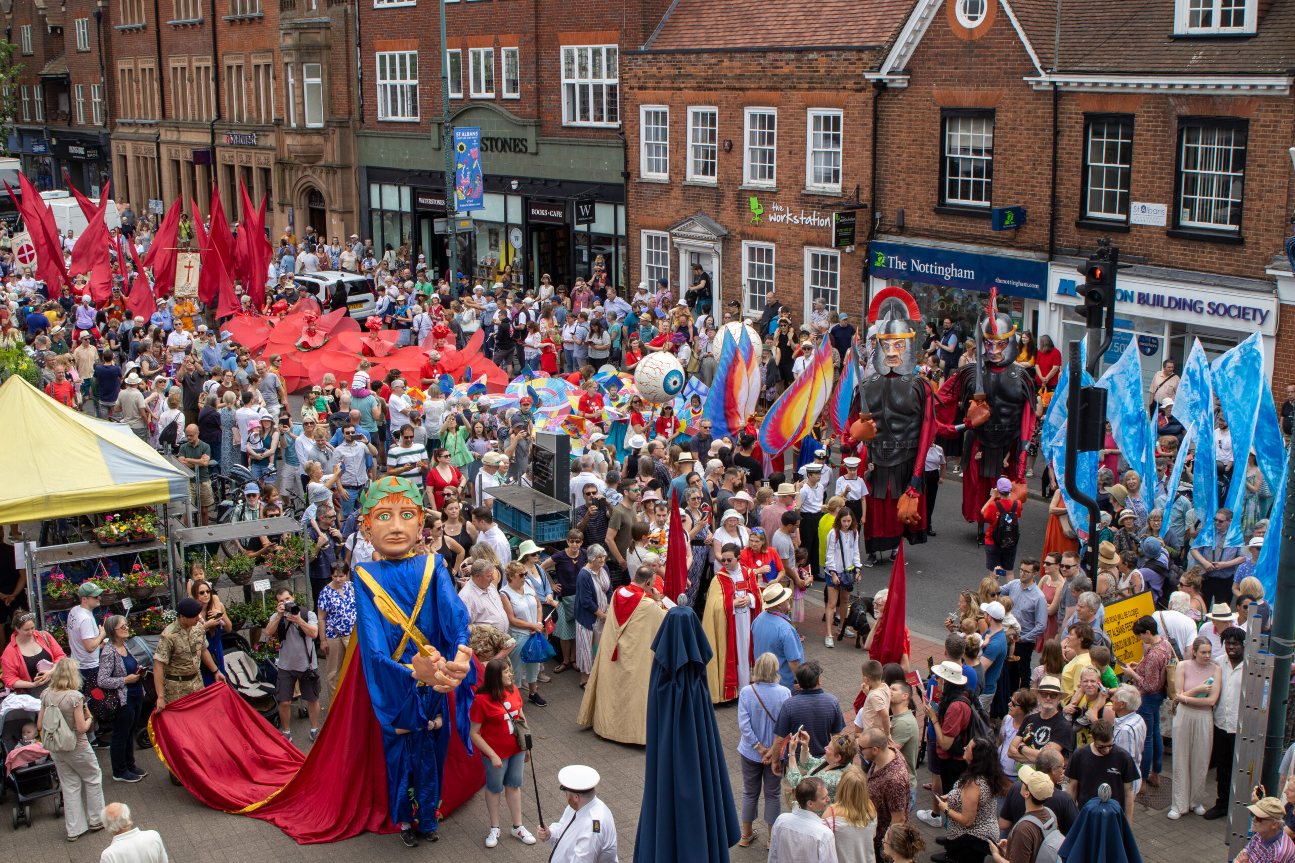 The Alban Pilgrimage 2023 by Toby Shepheard.