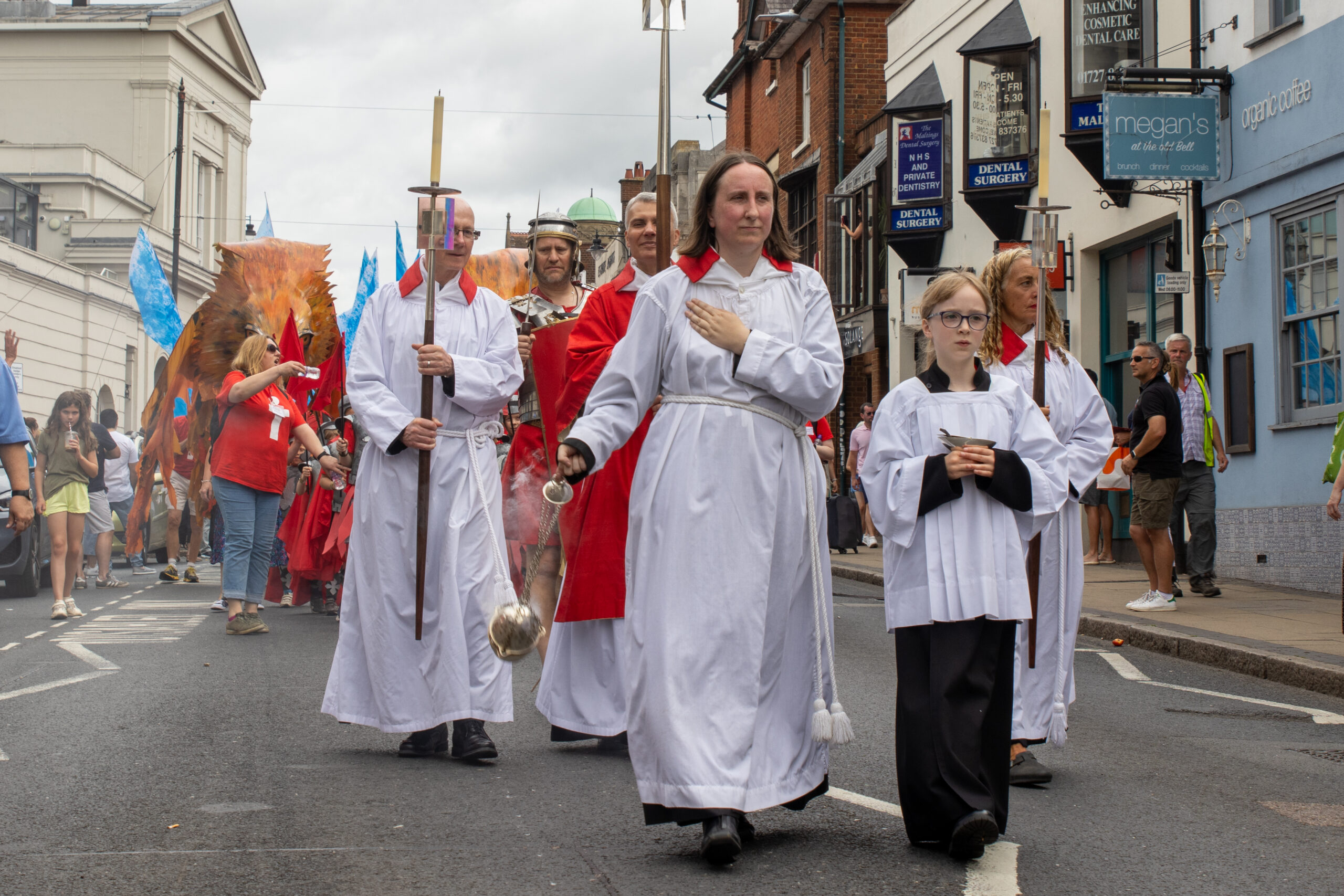 The Alban Pilgrimage 2023 by Toby Shepheard.