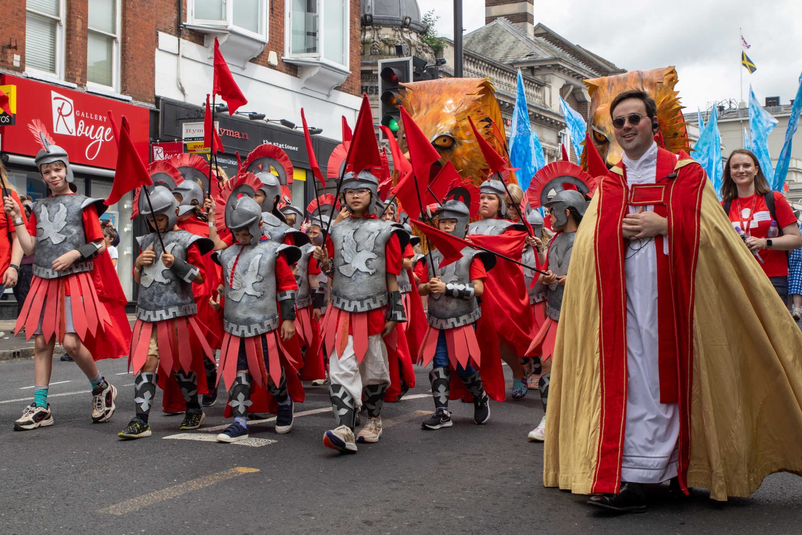 The Alban Pilgrimage 2023 by Toby Shepheard.