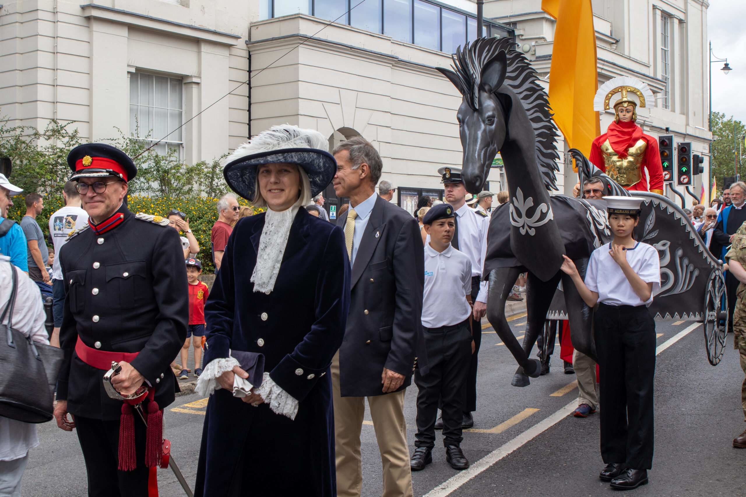 The Alban Pilgrimage 2023 by Toby Shepheard.