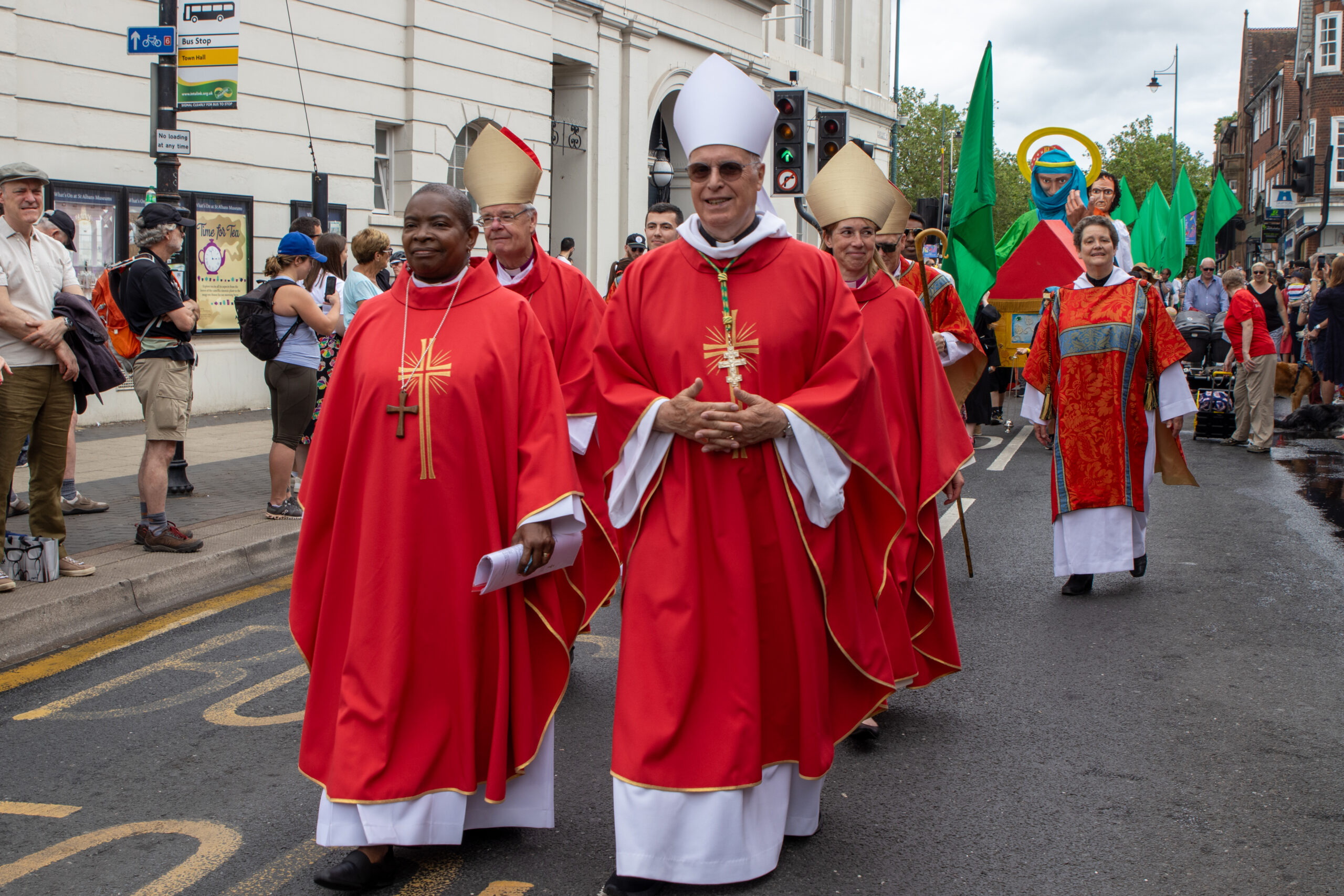 The Alban Pilgrimage 2023 by Toby Shepheard.