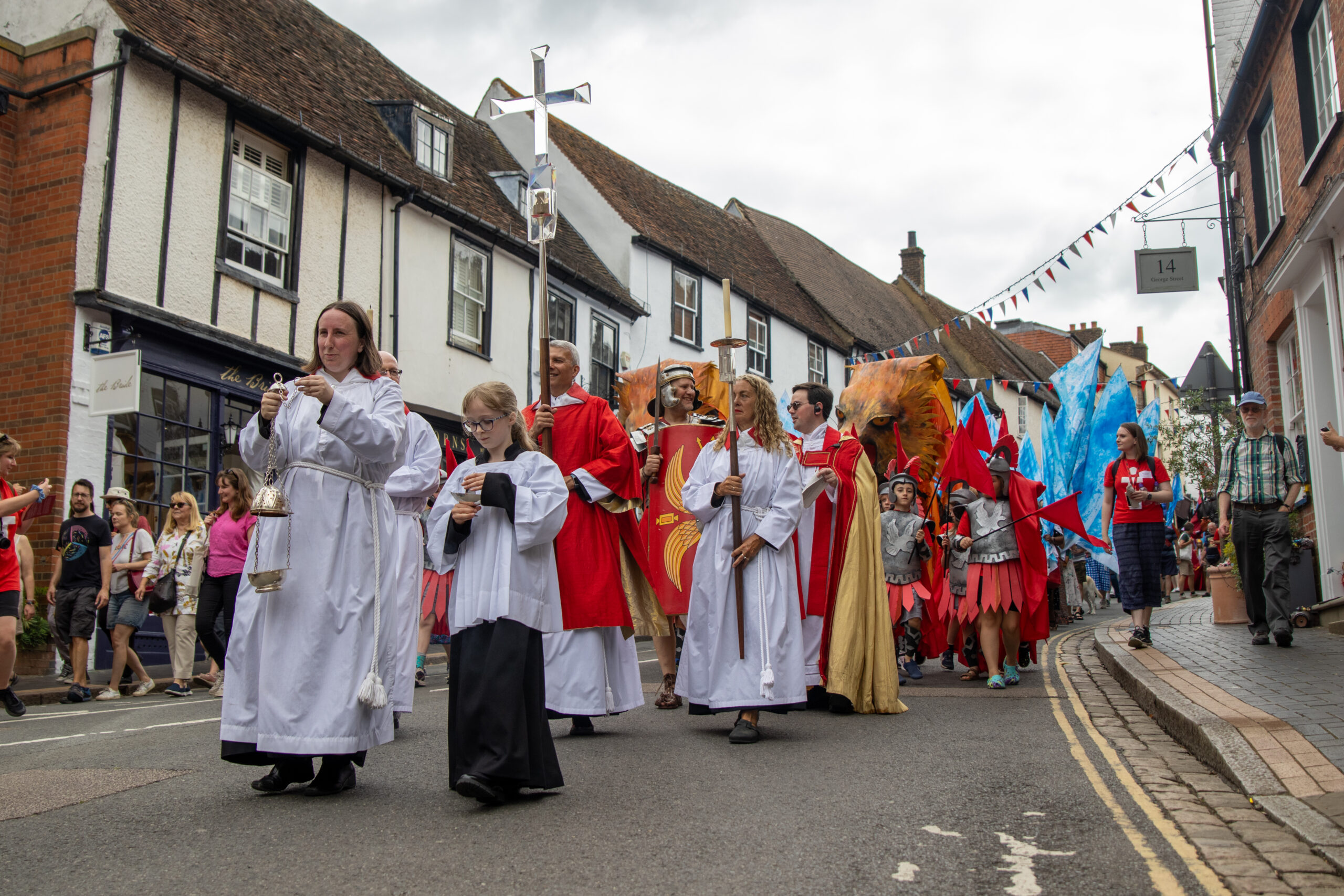 The Alban Pilgrimage 2023 by Toby Shepheard.