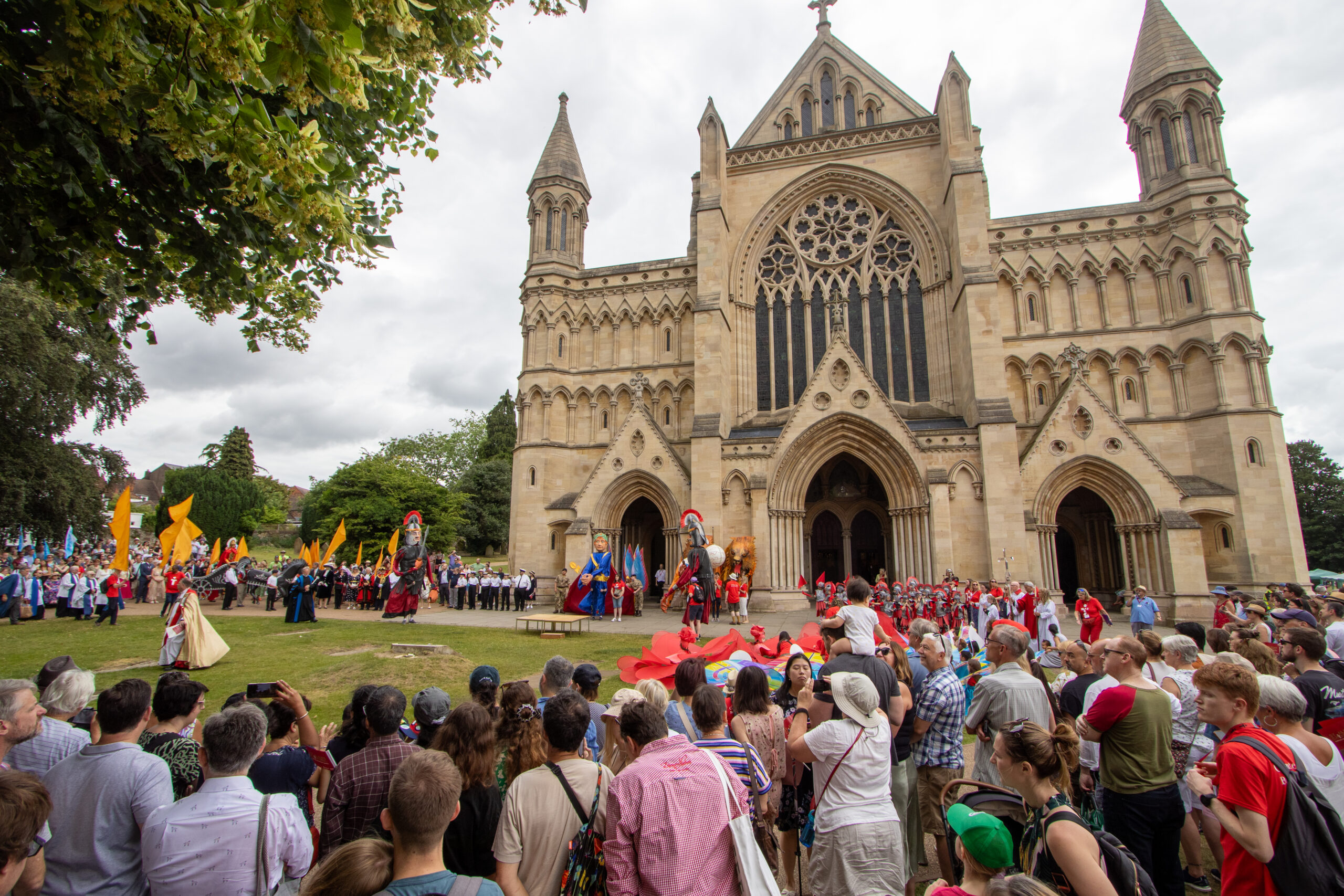 The Alban Pilgrimage 2023 by Toby Shepheard.