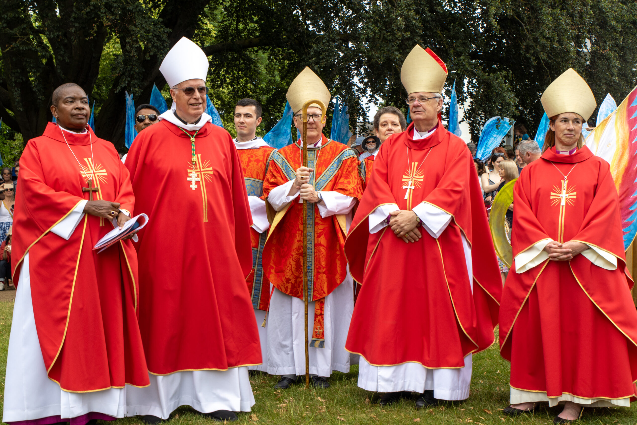 The Alban Pilgrimage 2023 by Toby Shepheard.