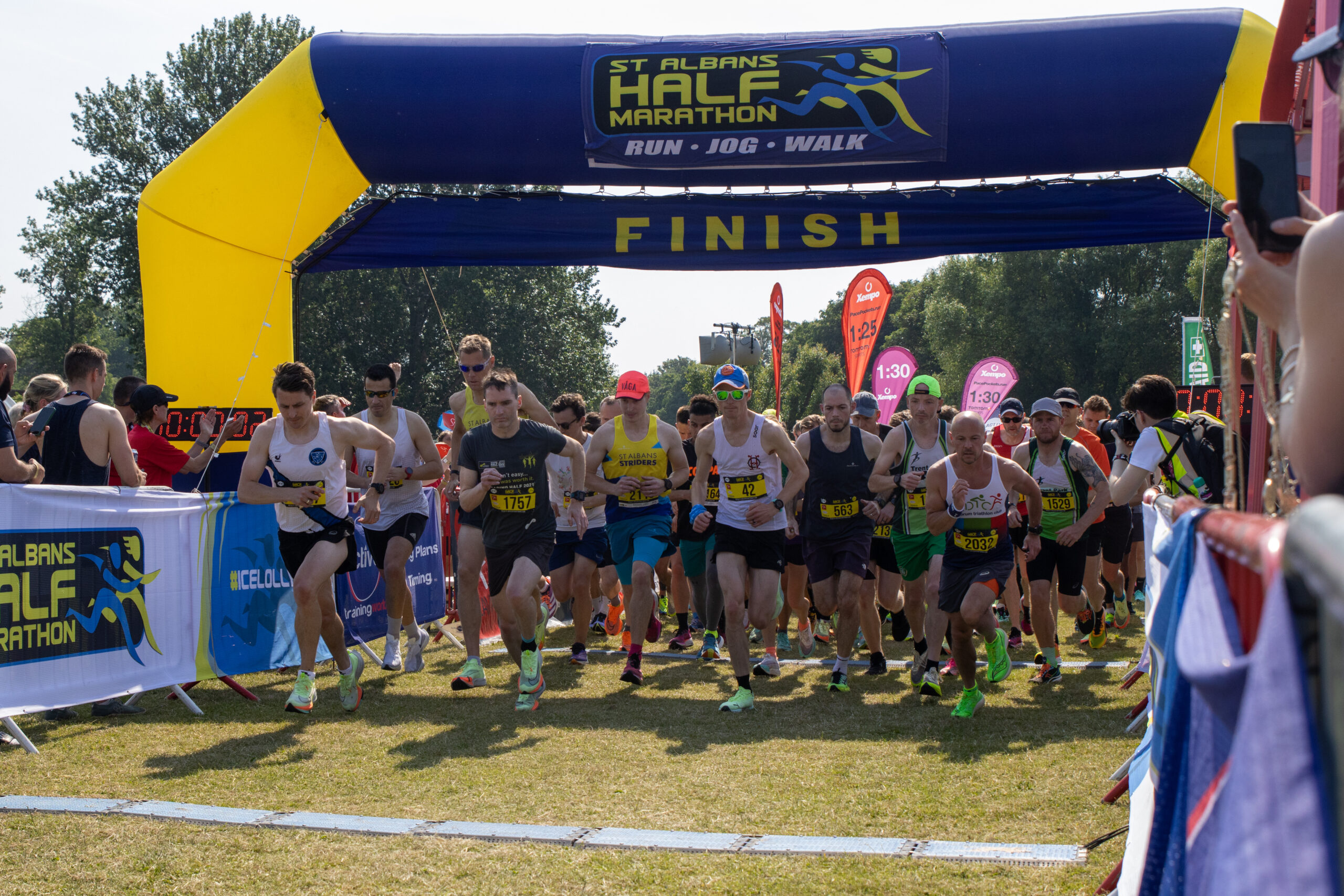 St Albans Half Marathon 2023. Photo by Toby Shepheard.