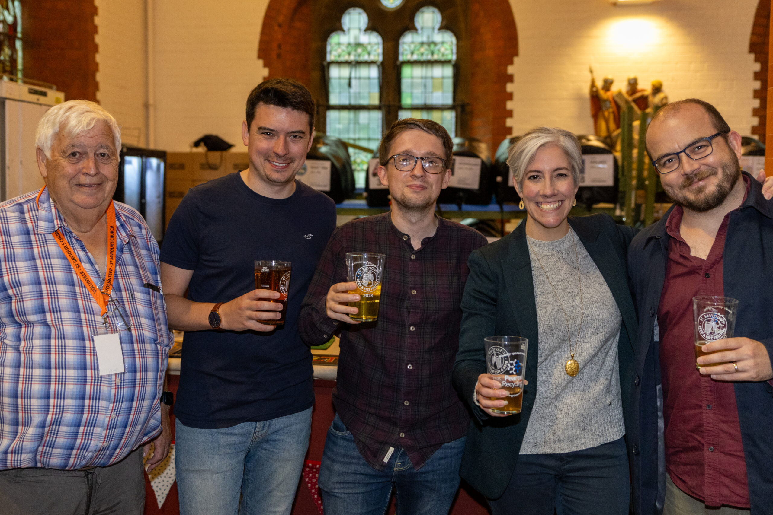 St Saviour's Beer and Fizz Festival 2023. Photo by Toby Shepheard.