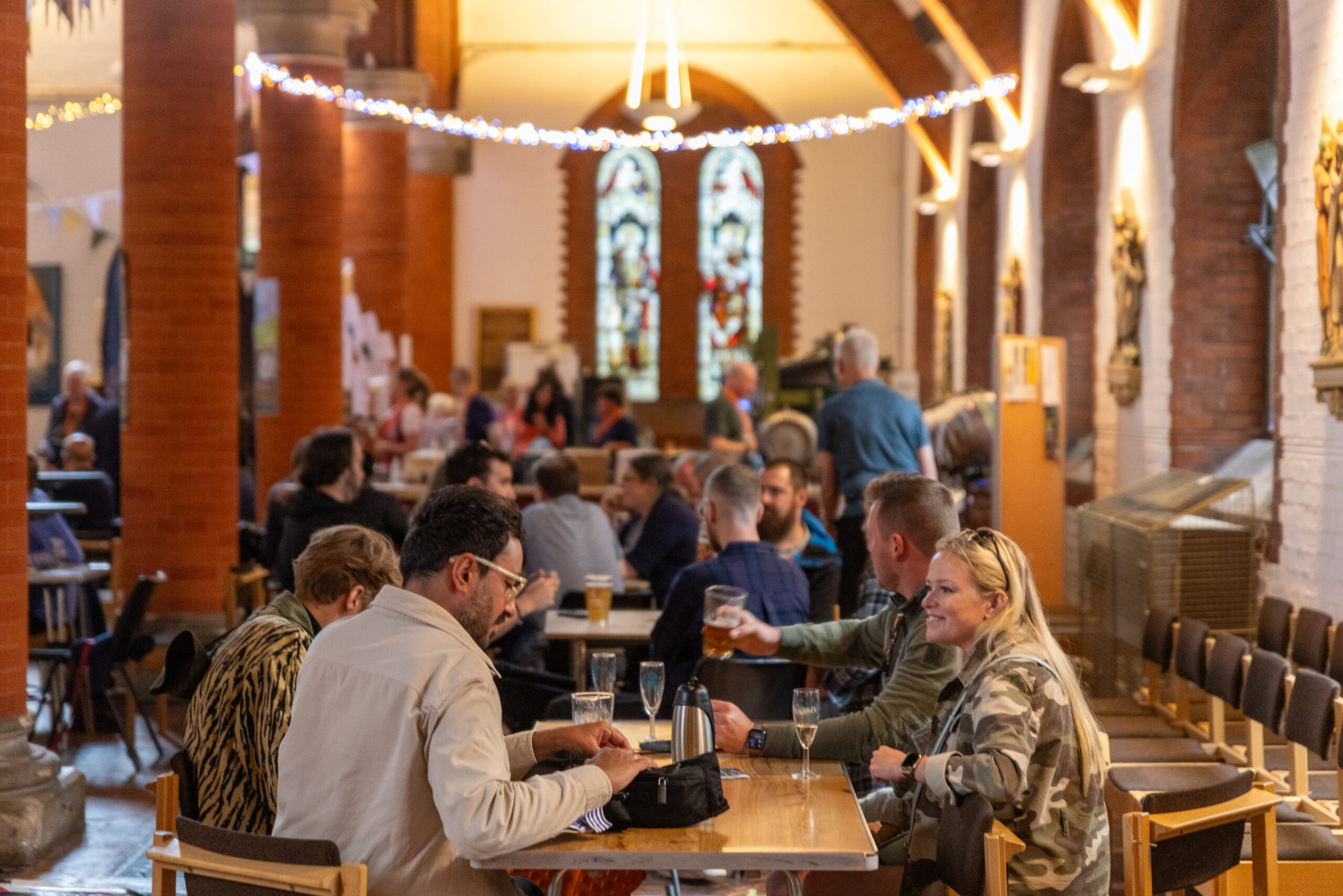 St Saviour's Beer and Fizz Festival 2023. Photo by Toby Shepheard.