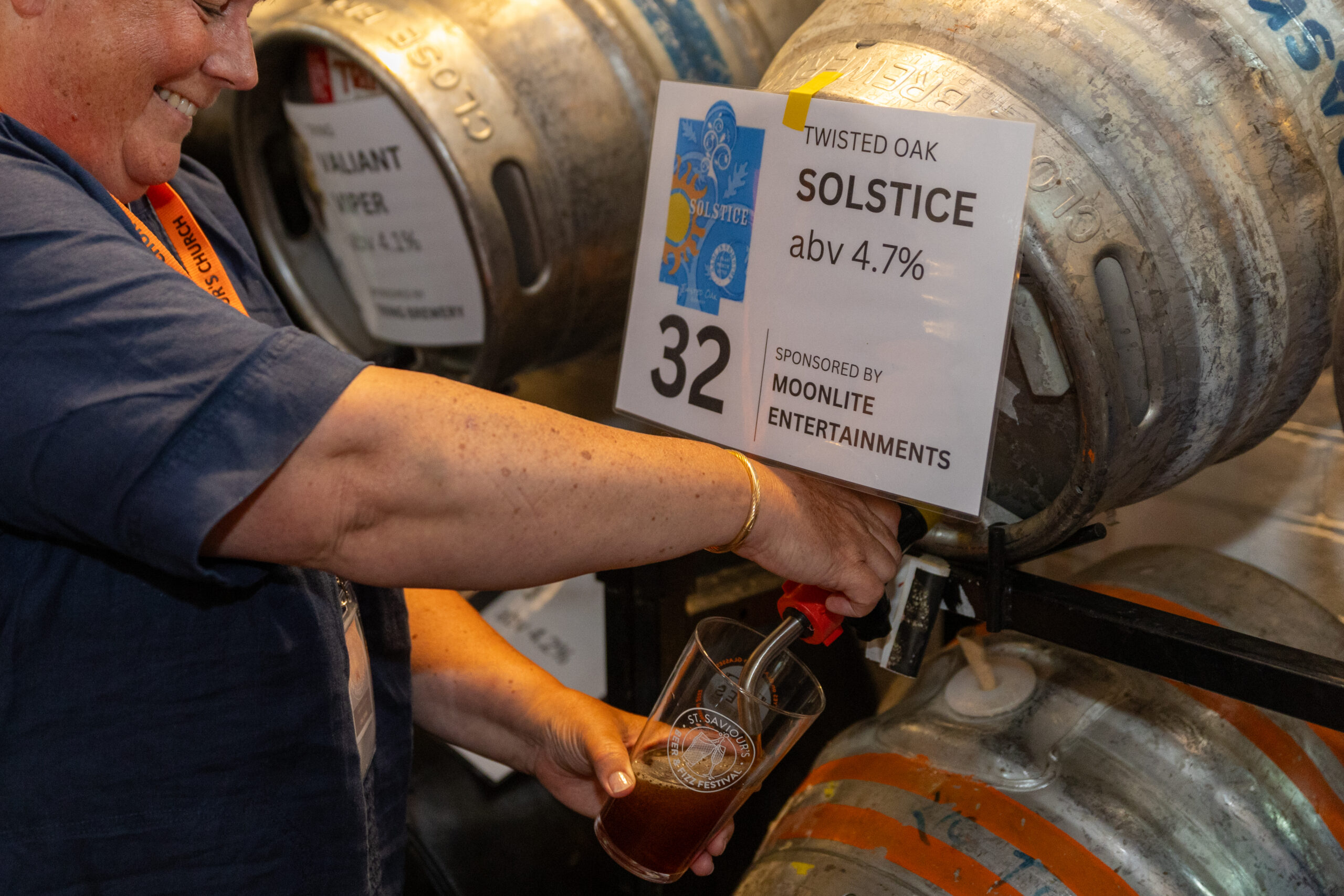 St Saviour's Beer and Fizz Festival 2023. Photo by Toby Shepheard.
