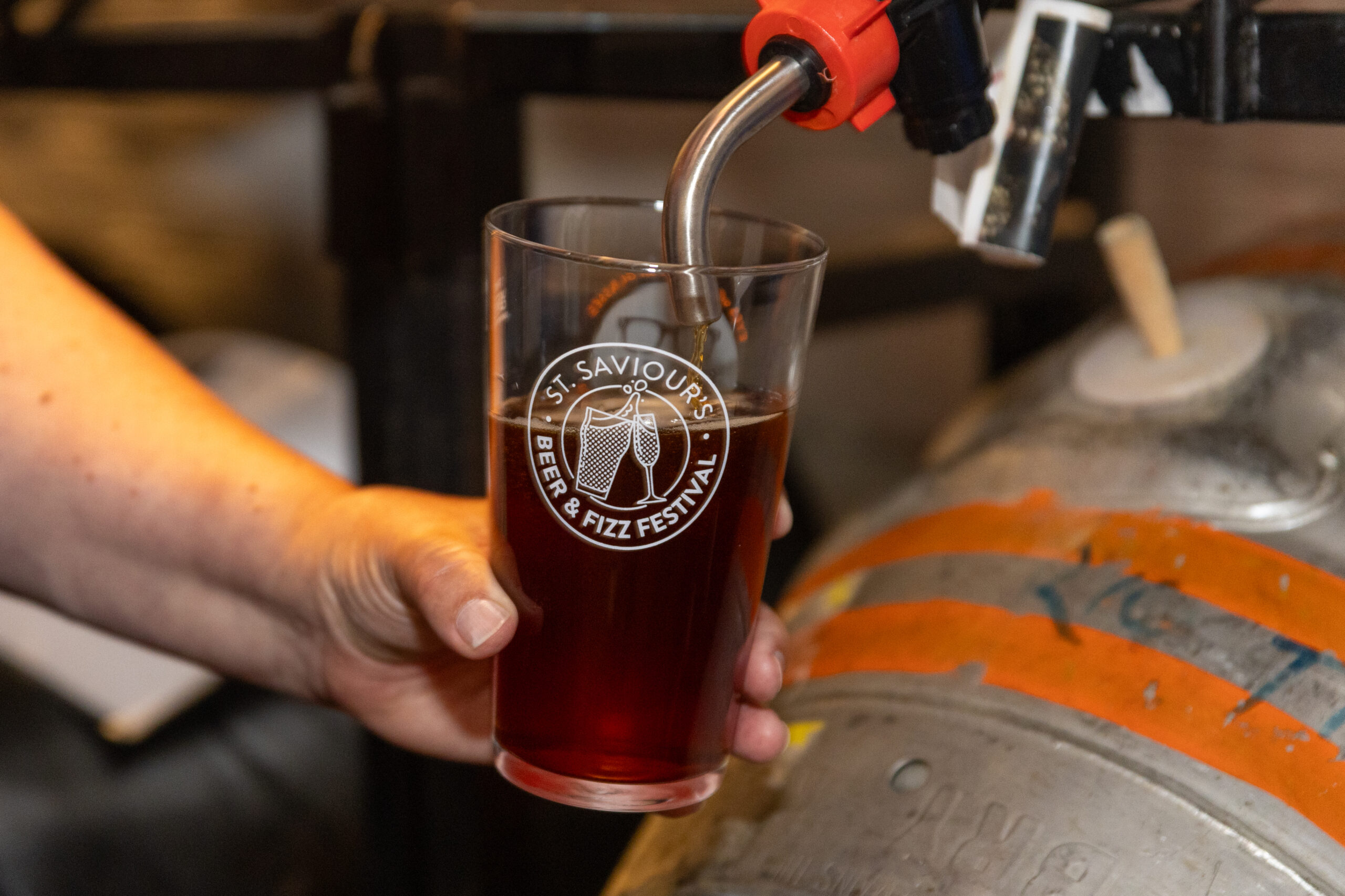 St Saviour's Beer and Fizz Festival 2023. Photo by Toby Shepheard.