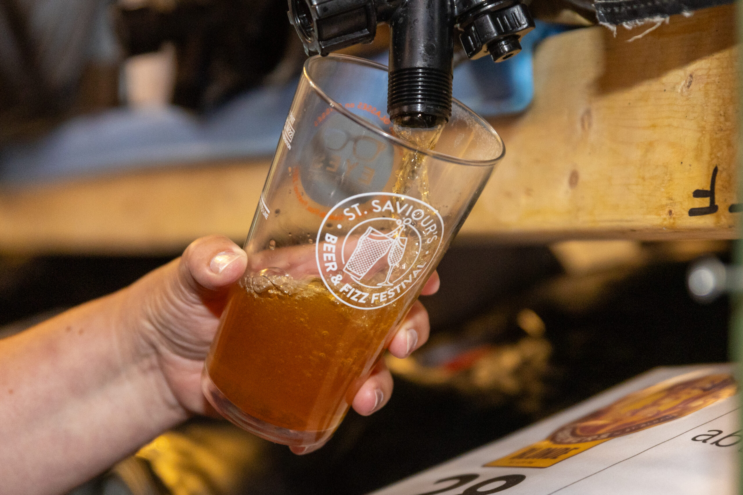 St Saviour's Beer and Fizz Festival 2023. Photo by Toby Shepheard.