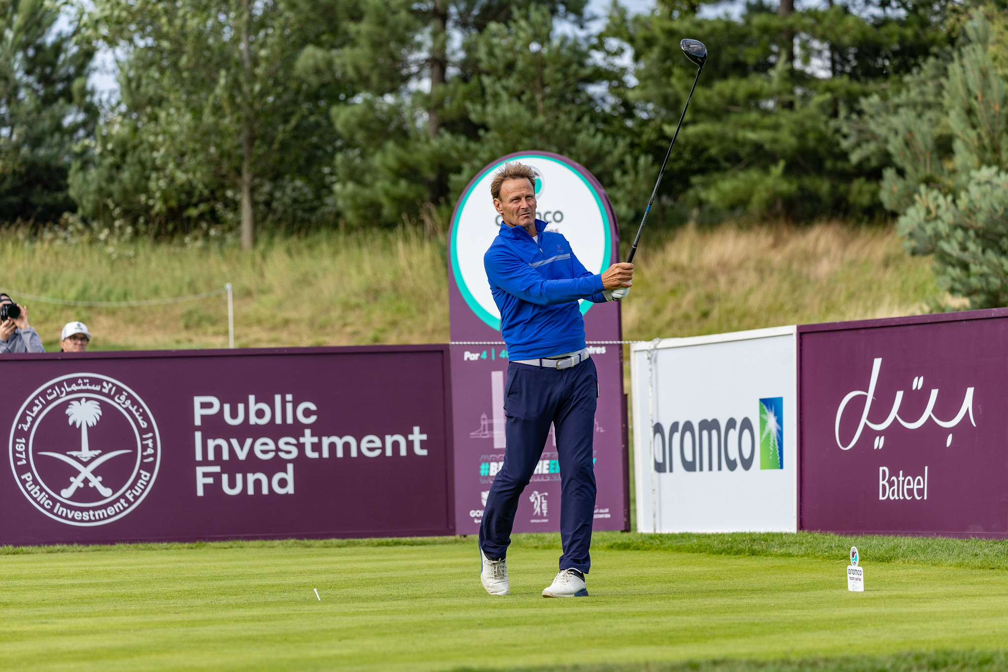 The Aramco Team Series came to the Centurion Club in St Albans.