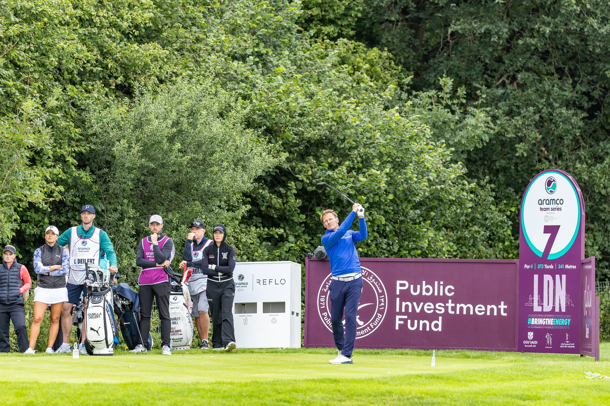 The Aramco Team Series came to the Centurion Club in St Albans.