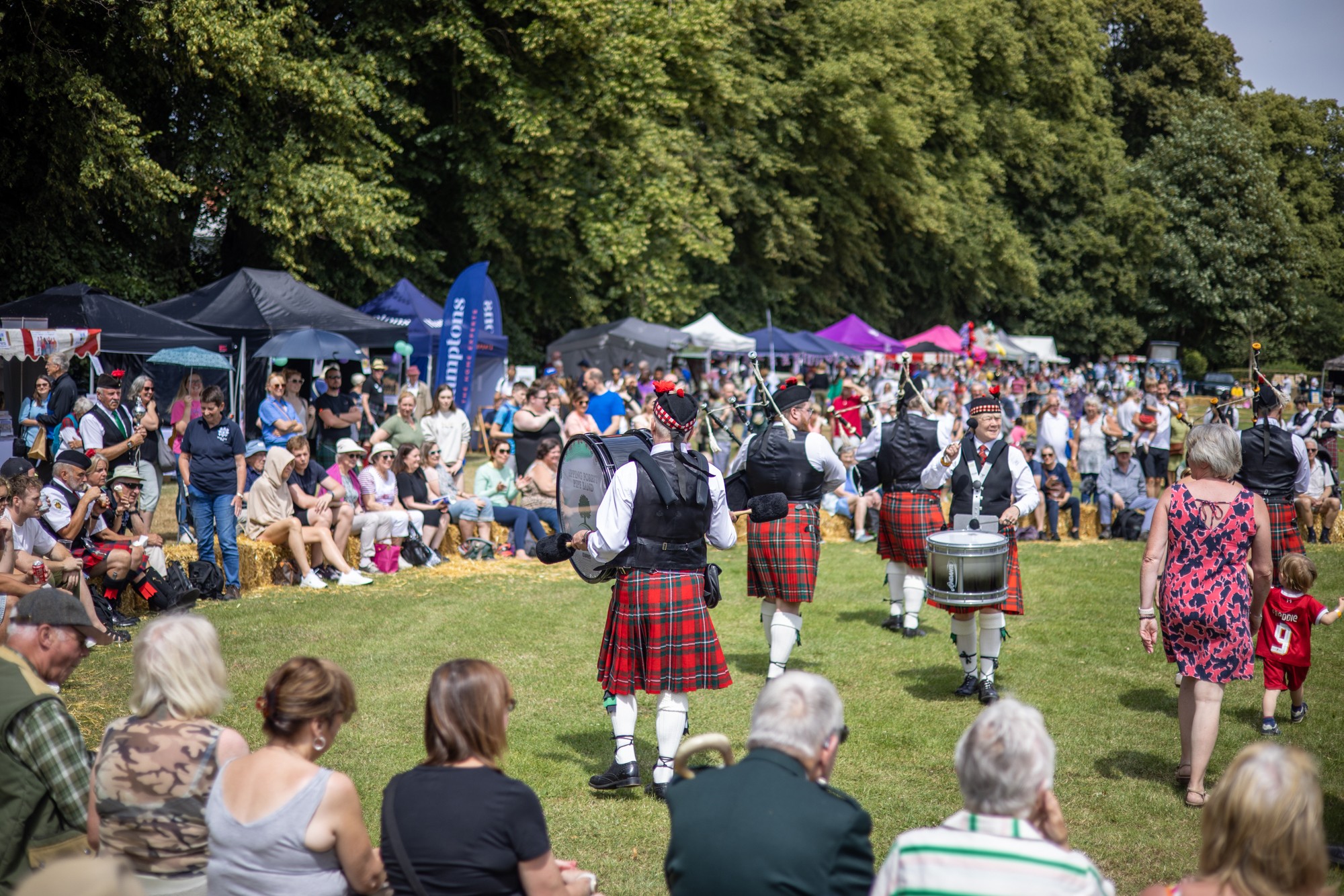 Harpenden Highland Gathering 2023: photo by Steve Collins.