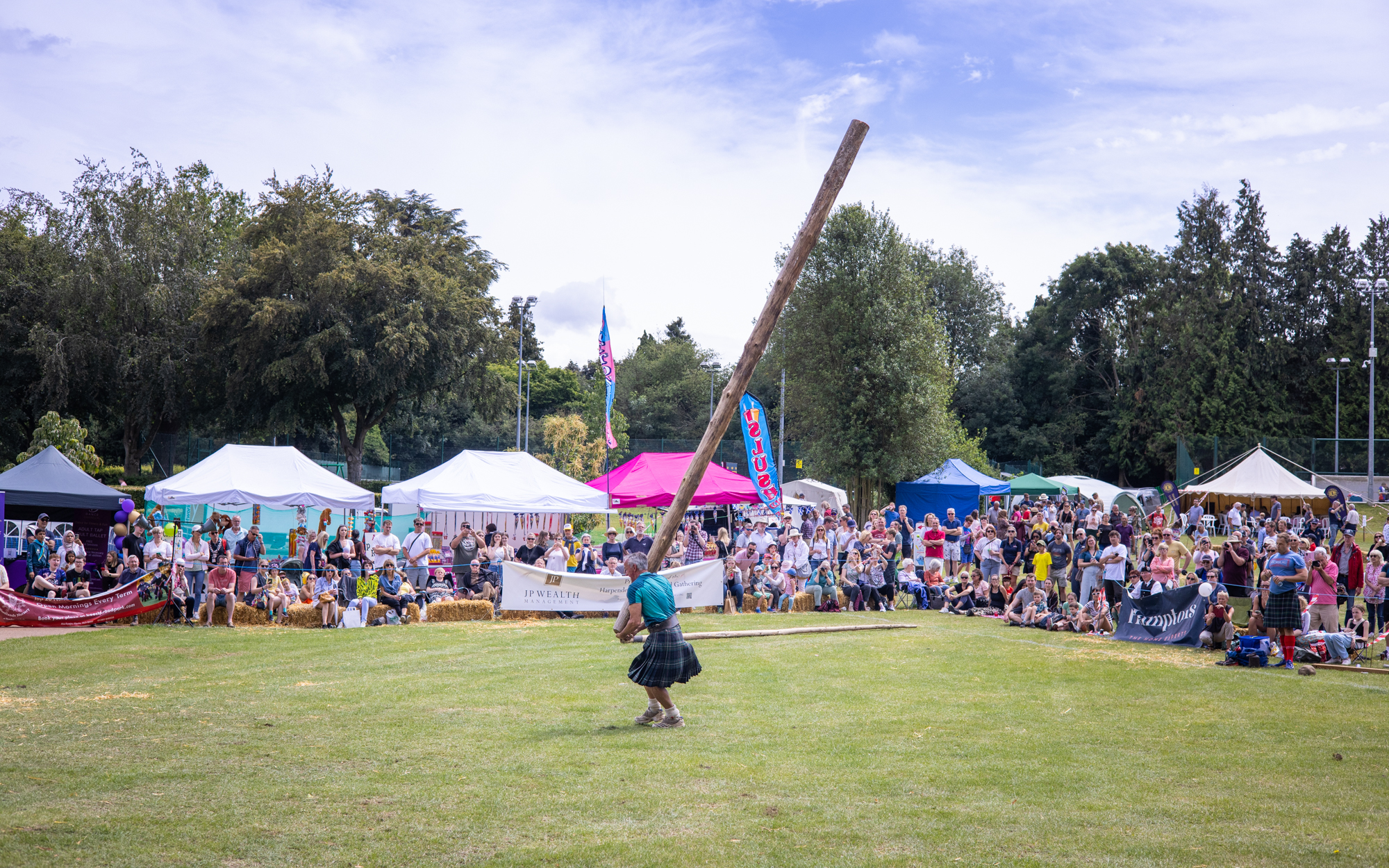 Harpenden Highland Gathering 2023: photo by Steve Collins.