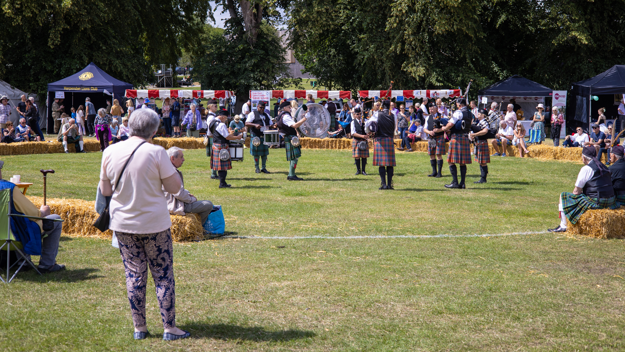 Harpenden Highland Gathering 2023: photo by Steve Collins.