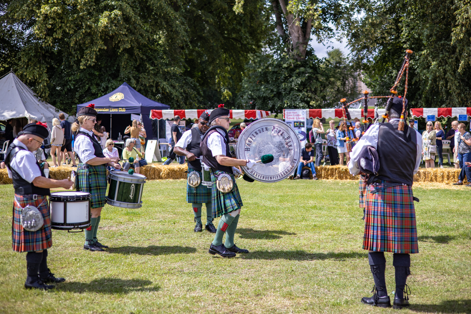 Harpenden Highland Gathering 2023: photo by Steve Collins.