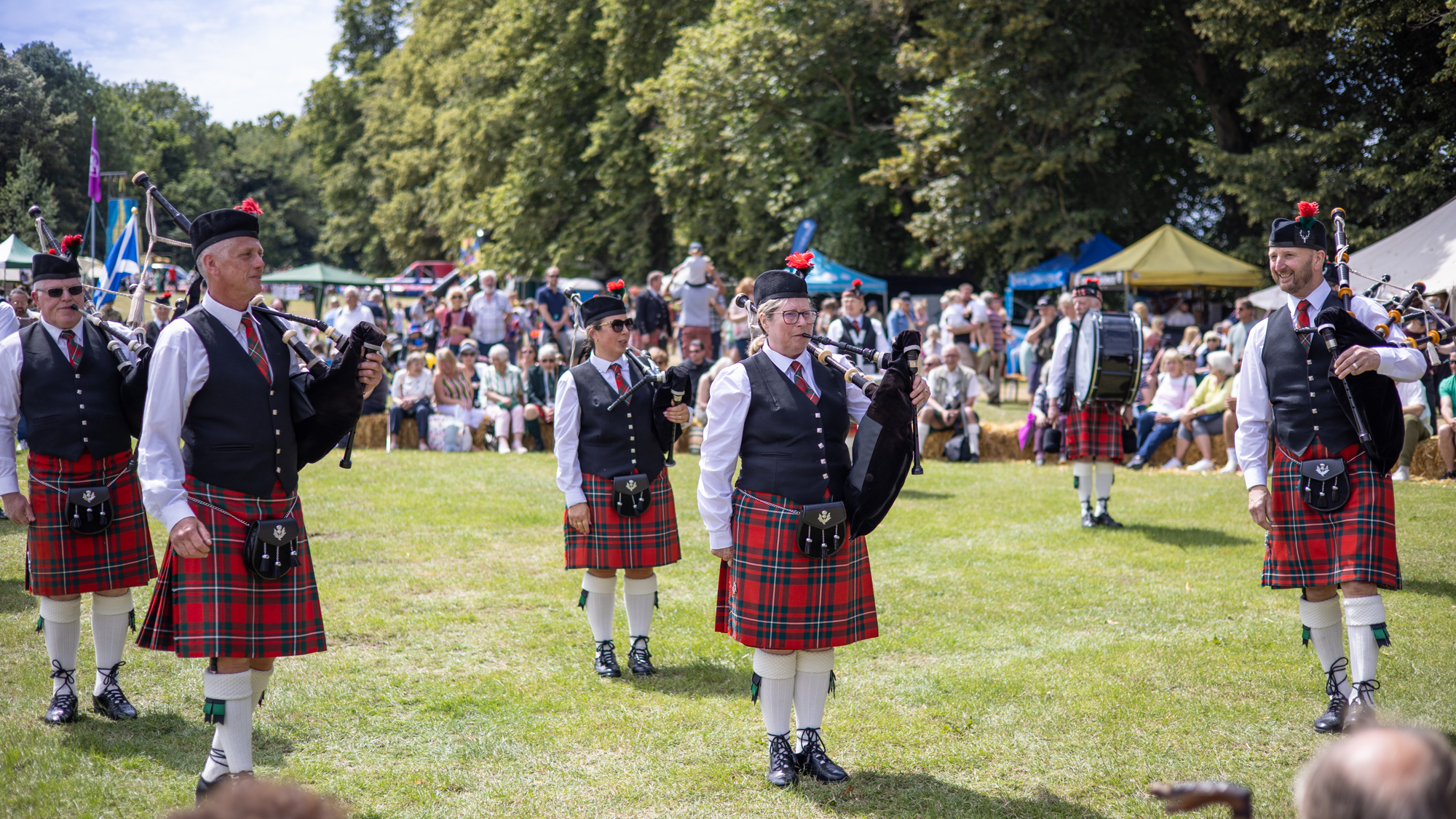 Harpenden Highland Gathering 2023: photo by Steve Collins.