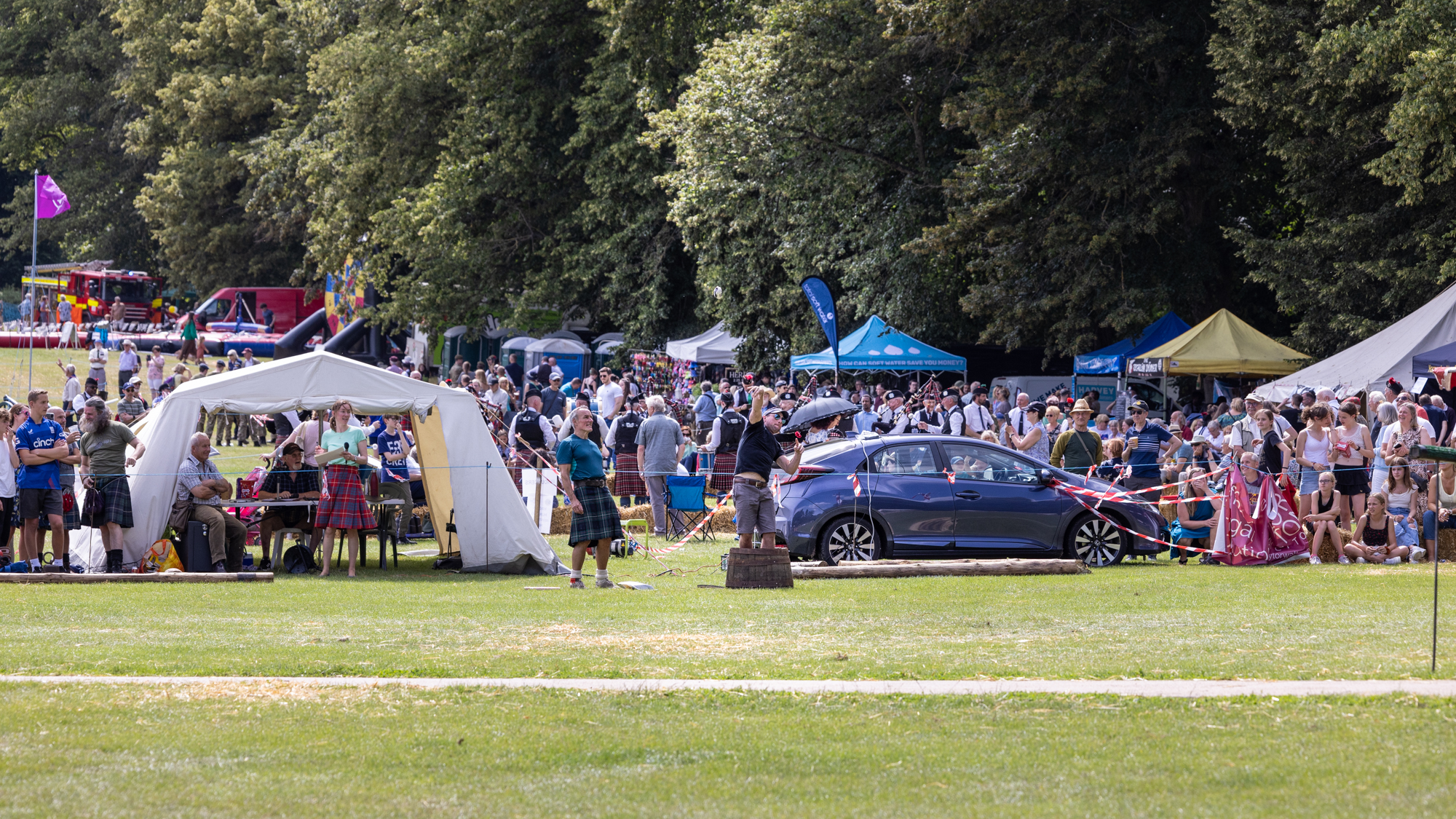 Harpenden Highland Gathering 2023: photo by Steve Collins.
