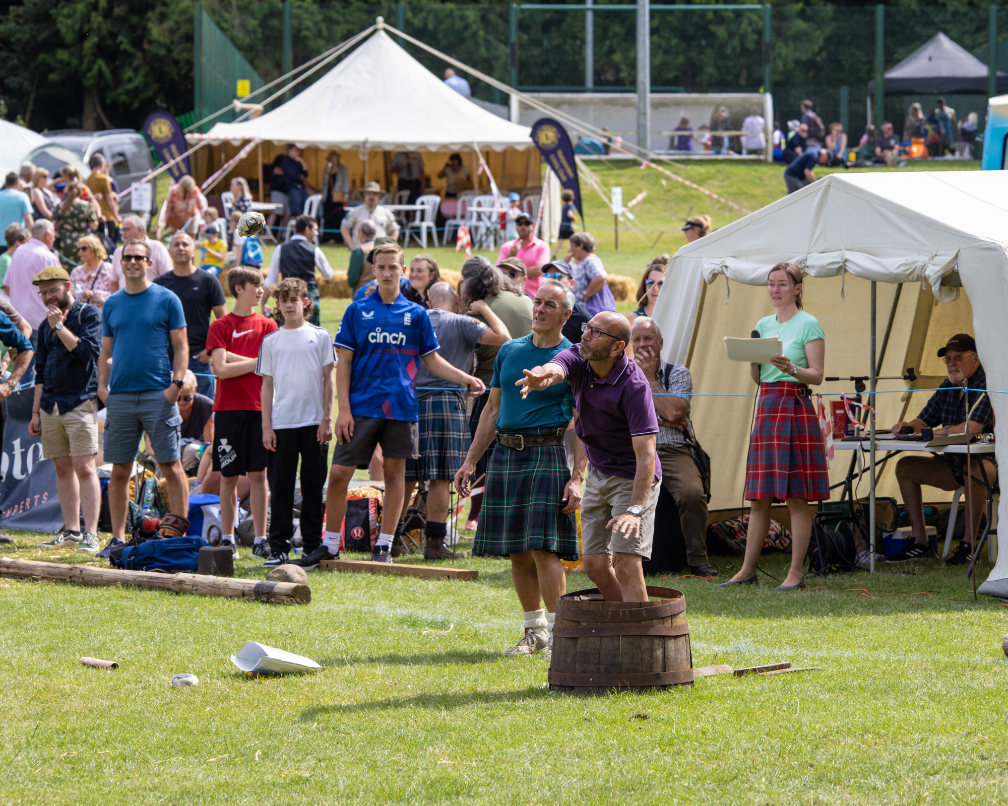 Harpenden Highland Gathering 2023: photo by Steve Collins.