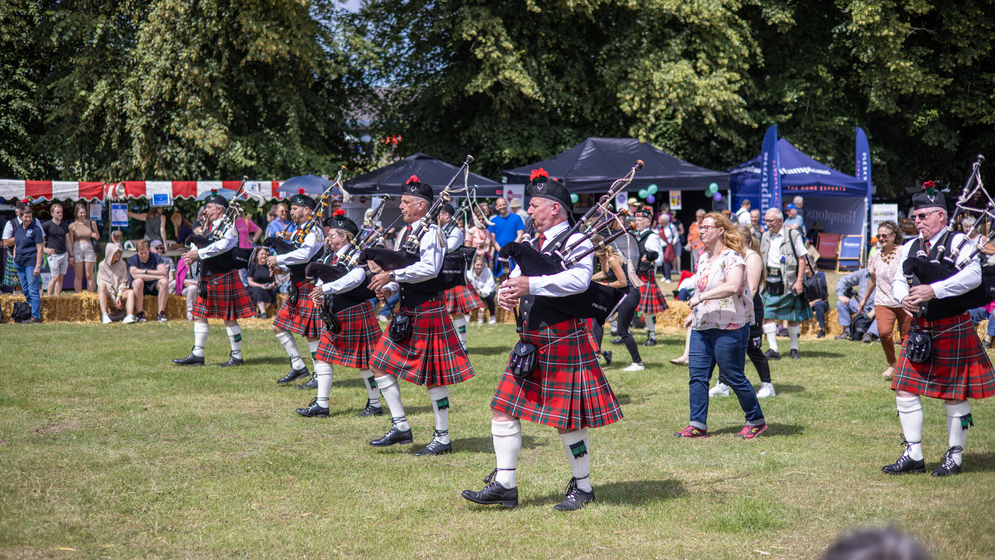 Harpenden Highland Gathering 2023: photo by Steve Collins.