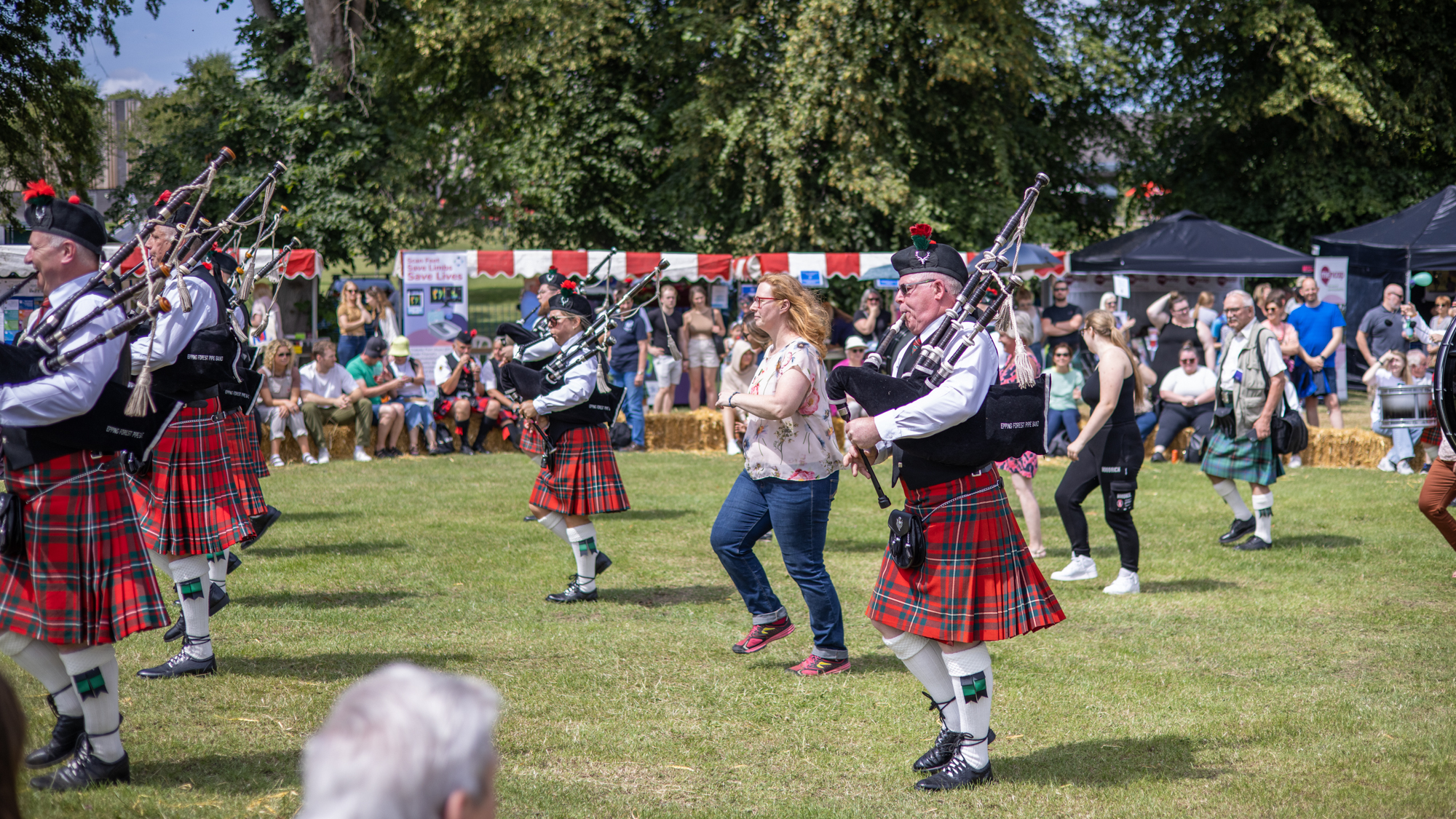Harpenden Highland Gathering 2023: photo by Steve Collins.
