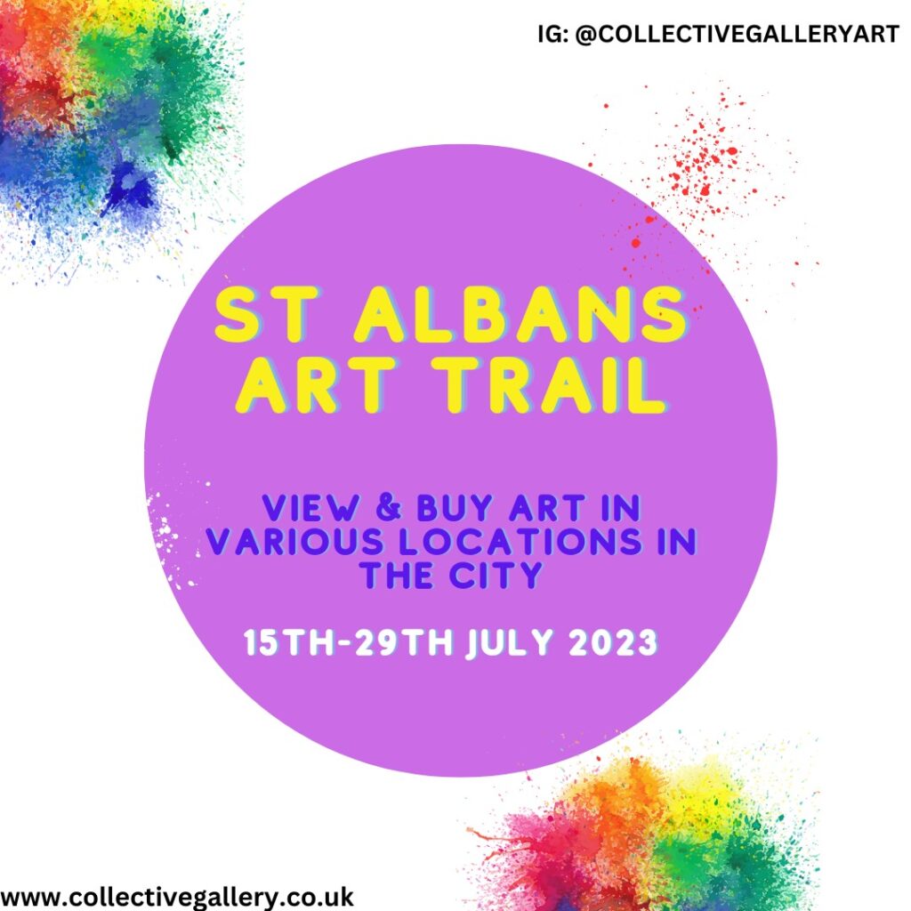 The first St Albans Art Trail is from July 15-29.