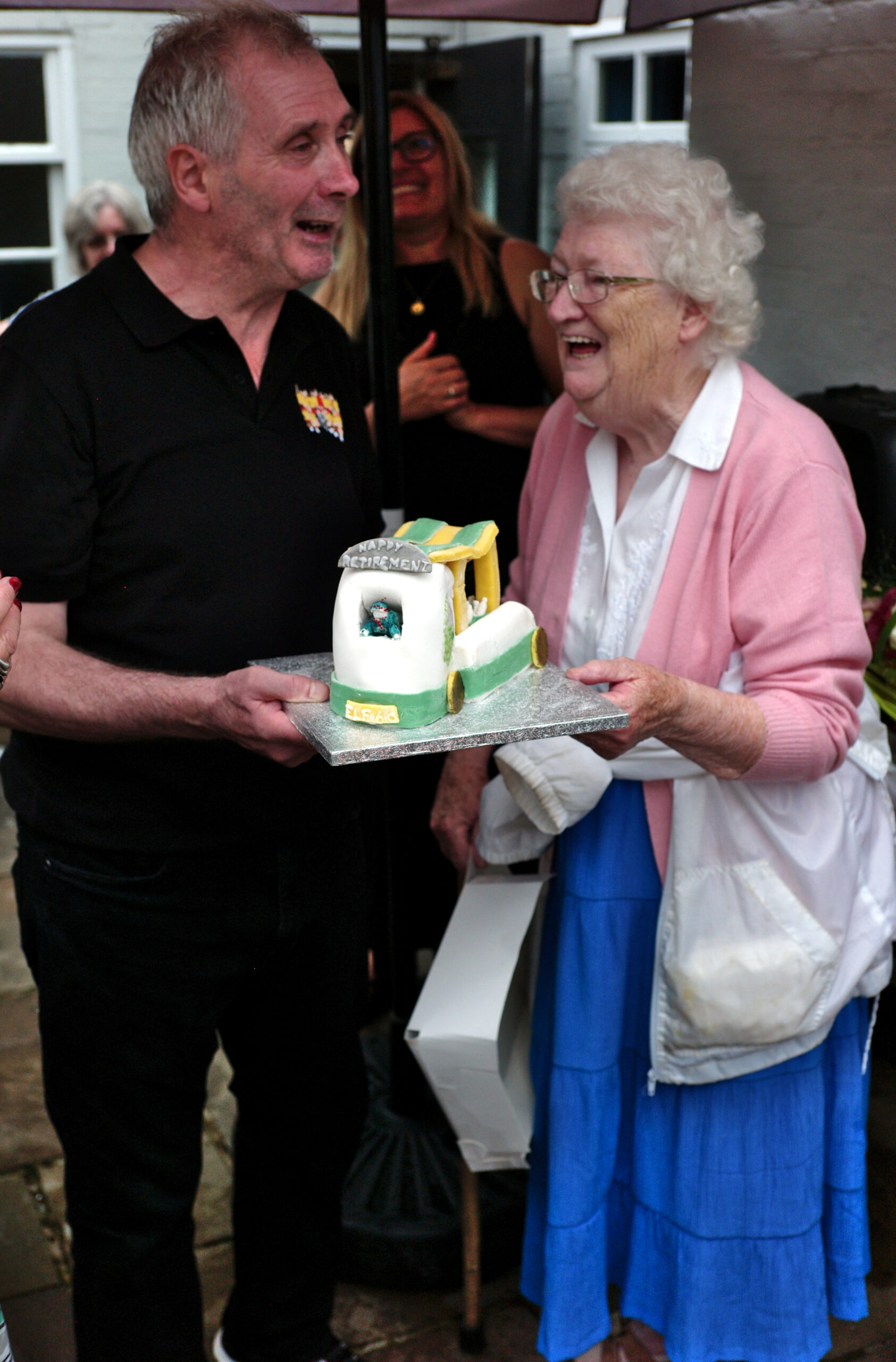 Michael Tutton's farewell party at The Portland Arms. Photo courtesy Donald Lush.