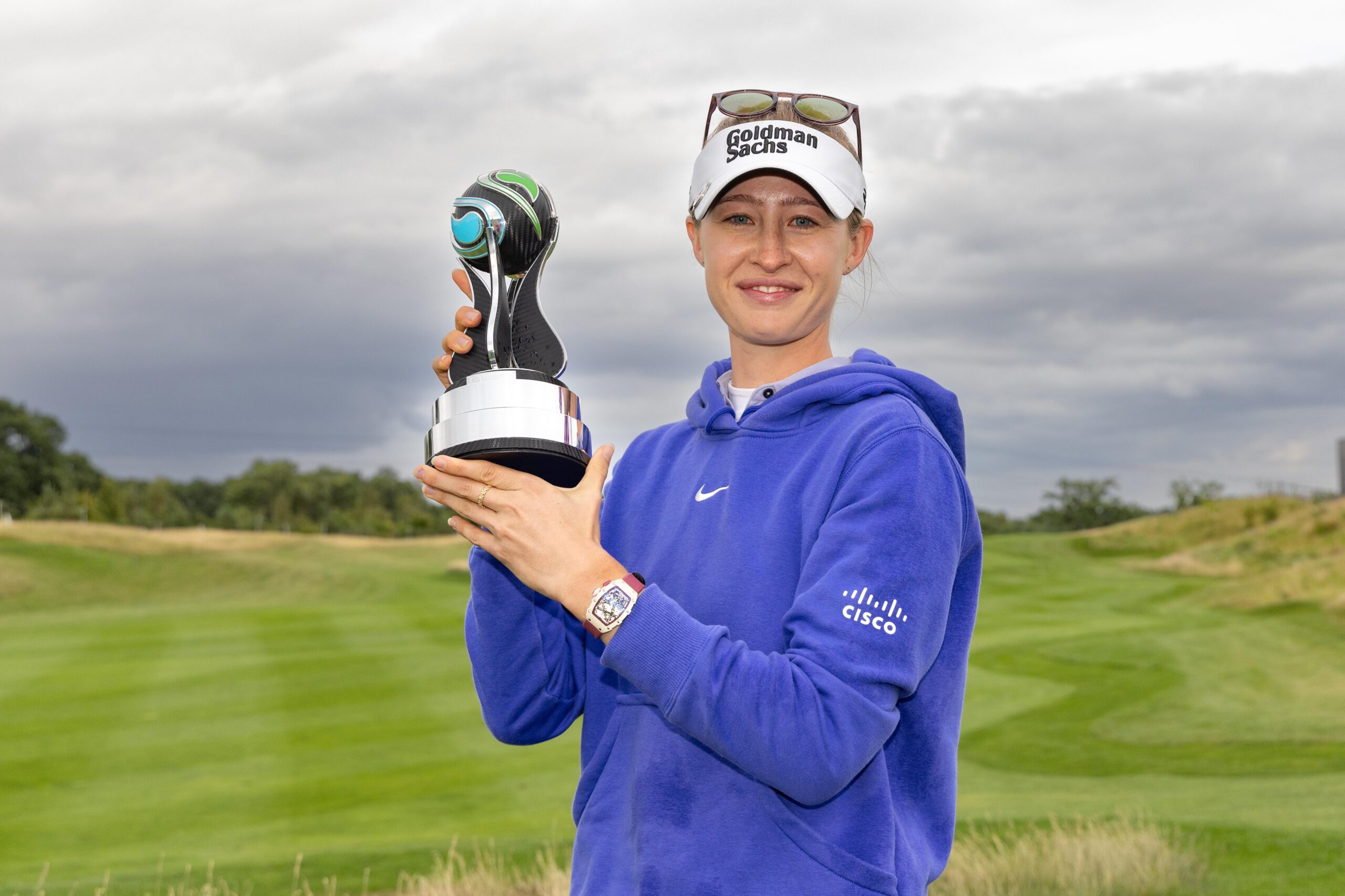 Nelly Korda won the Aramco Team Series London.