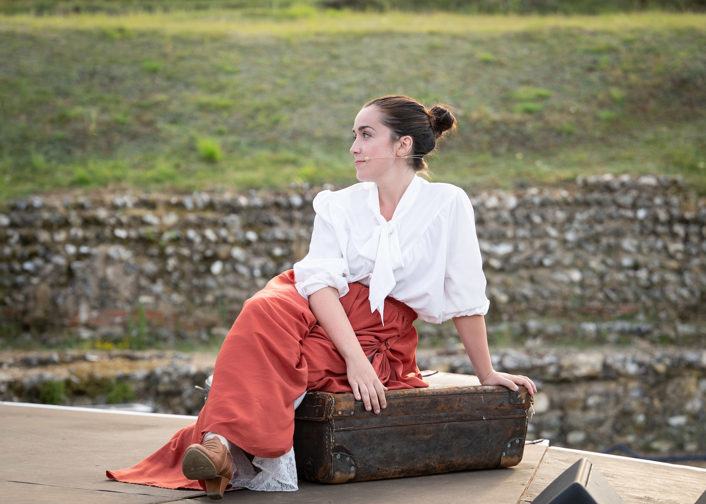 The Railway Children at St Albans Roman Theatre. Photo by Elliott Franks.
